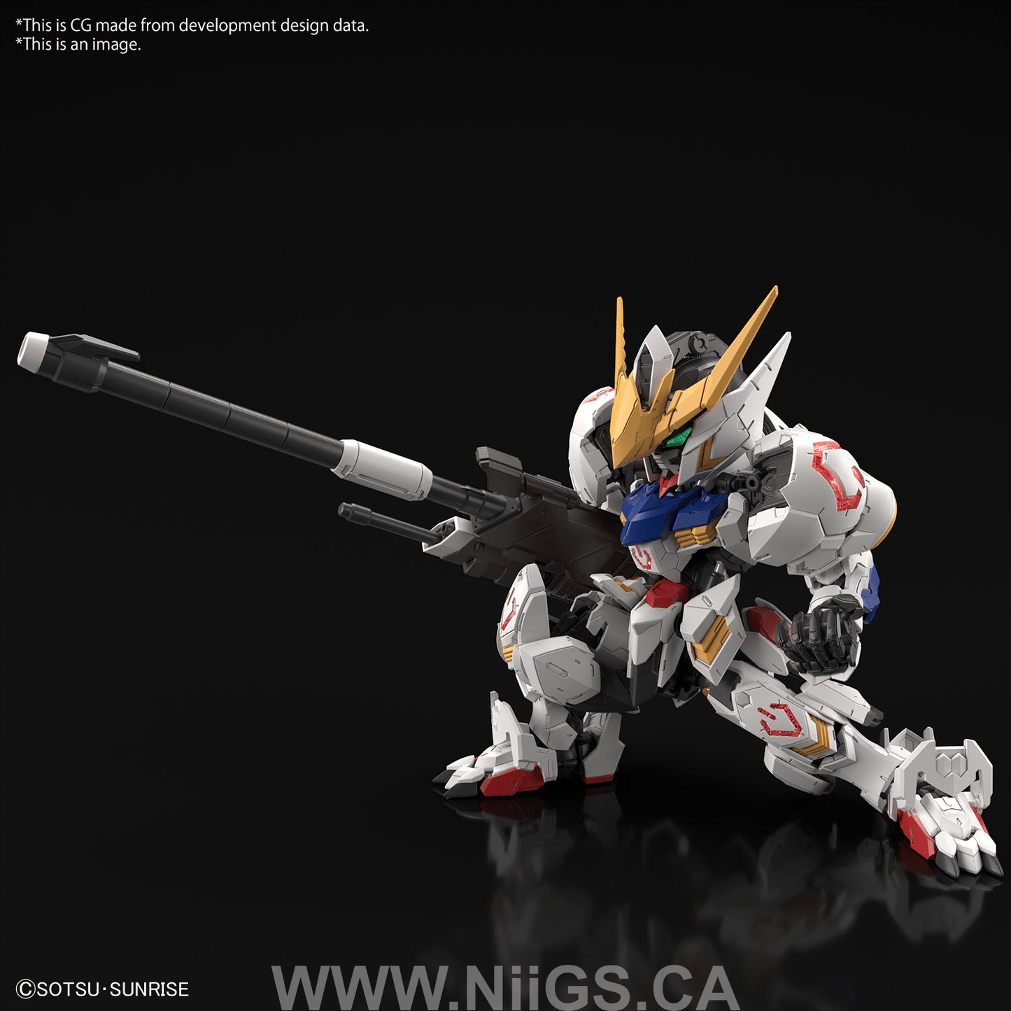 BANDAI MGSD GUNDAM BARBATOS