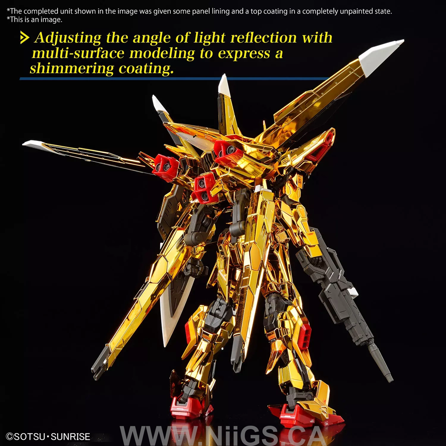 BANDAI Hobby RG 1/144 AKATSUKI GUNDAM OOWASHI unit
