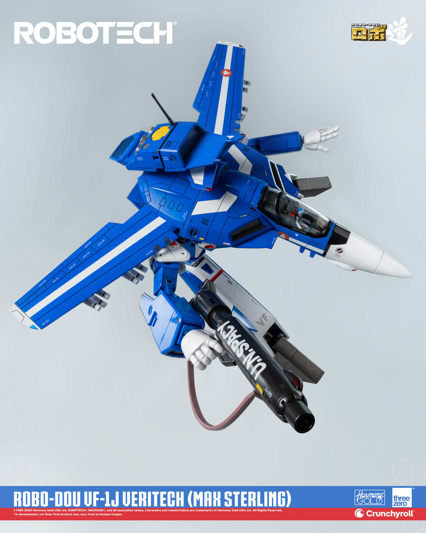 threezero ROBO-DOU ROBOTECH VF-1J Veritech (Max Sterling)