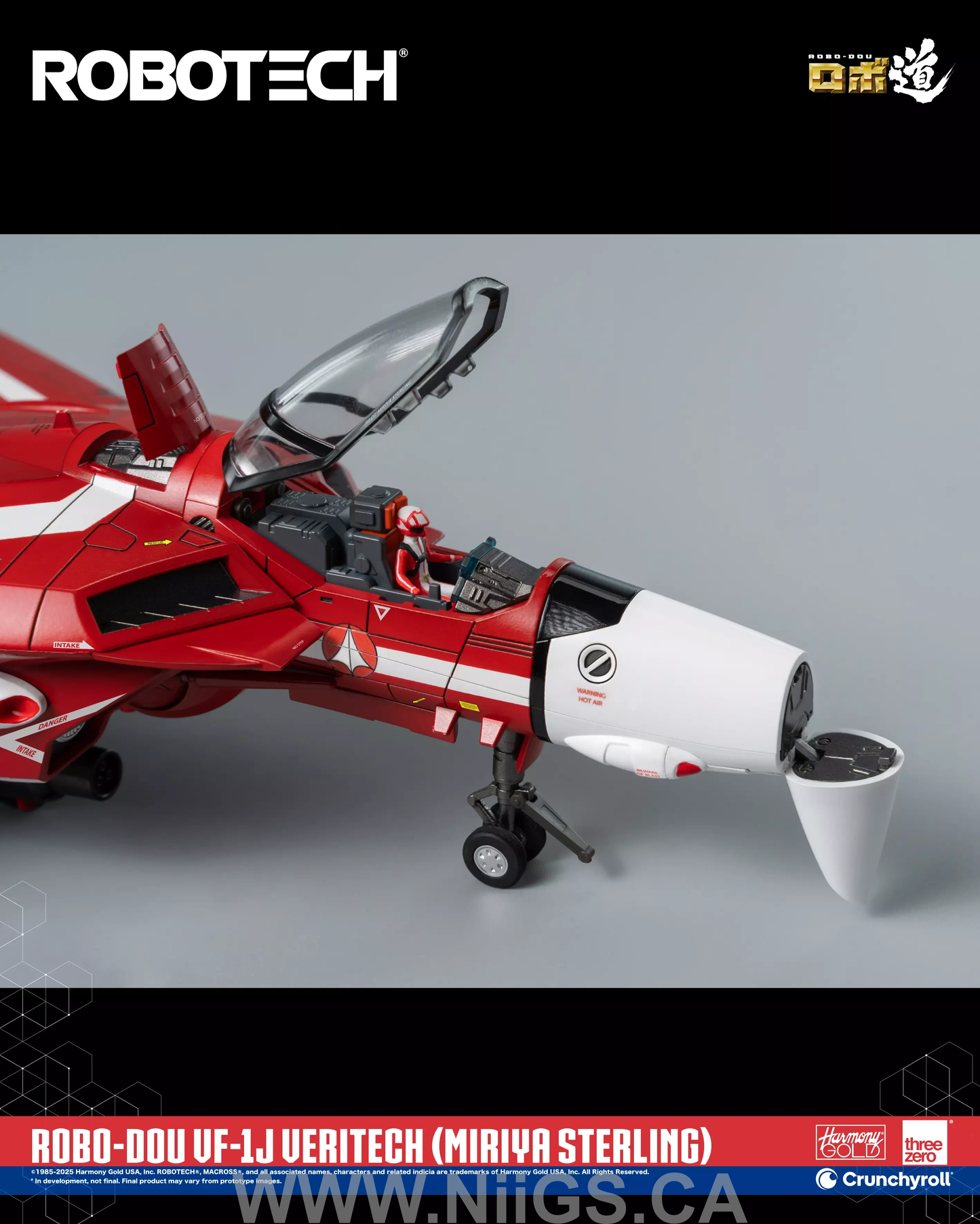 threezero ROBO-DOU ROBOTECH VF-1J Veritech (Miriya Sterling)