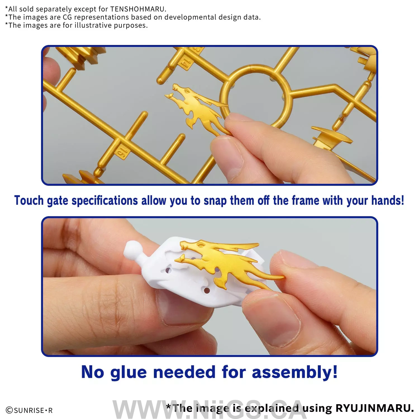 BANDAI HOBBY TENSHOHMARU