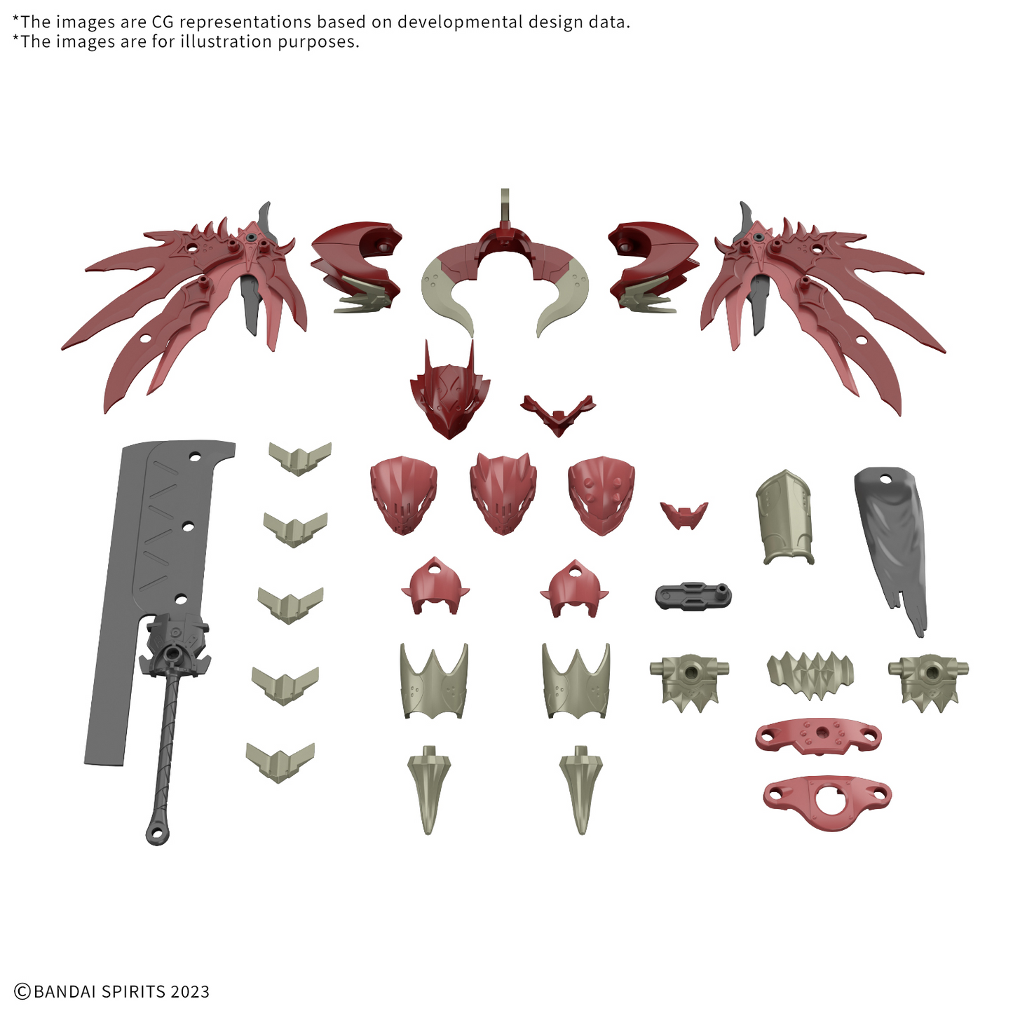 BANDAI HOBBY 30MF CLASS UP ARMOR (DRAGONIA LORD)