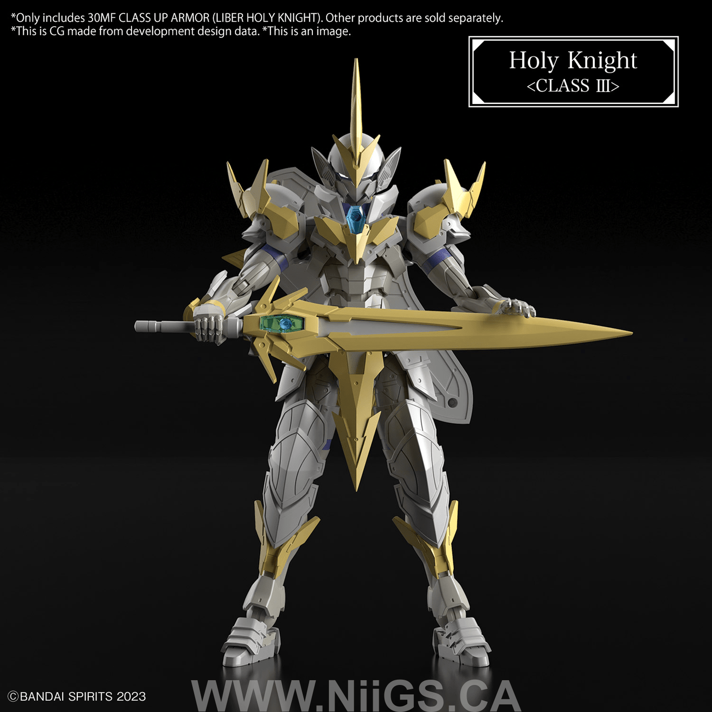 BANDAI Hobby 30MF CLASS UP ARMOR (LIBER HOLY KNIGHT)