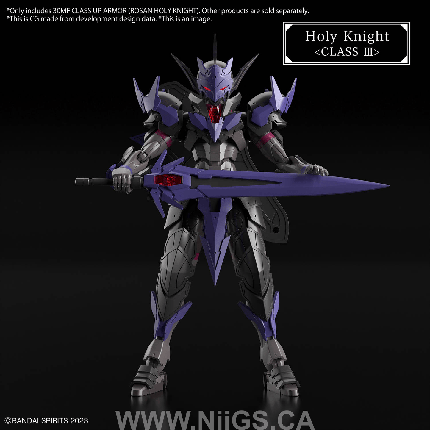 BANDAI Hobby 30MF CLASS UP ARMOR (ROSAN HOLY KNIGHT)