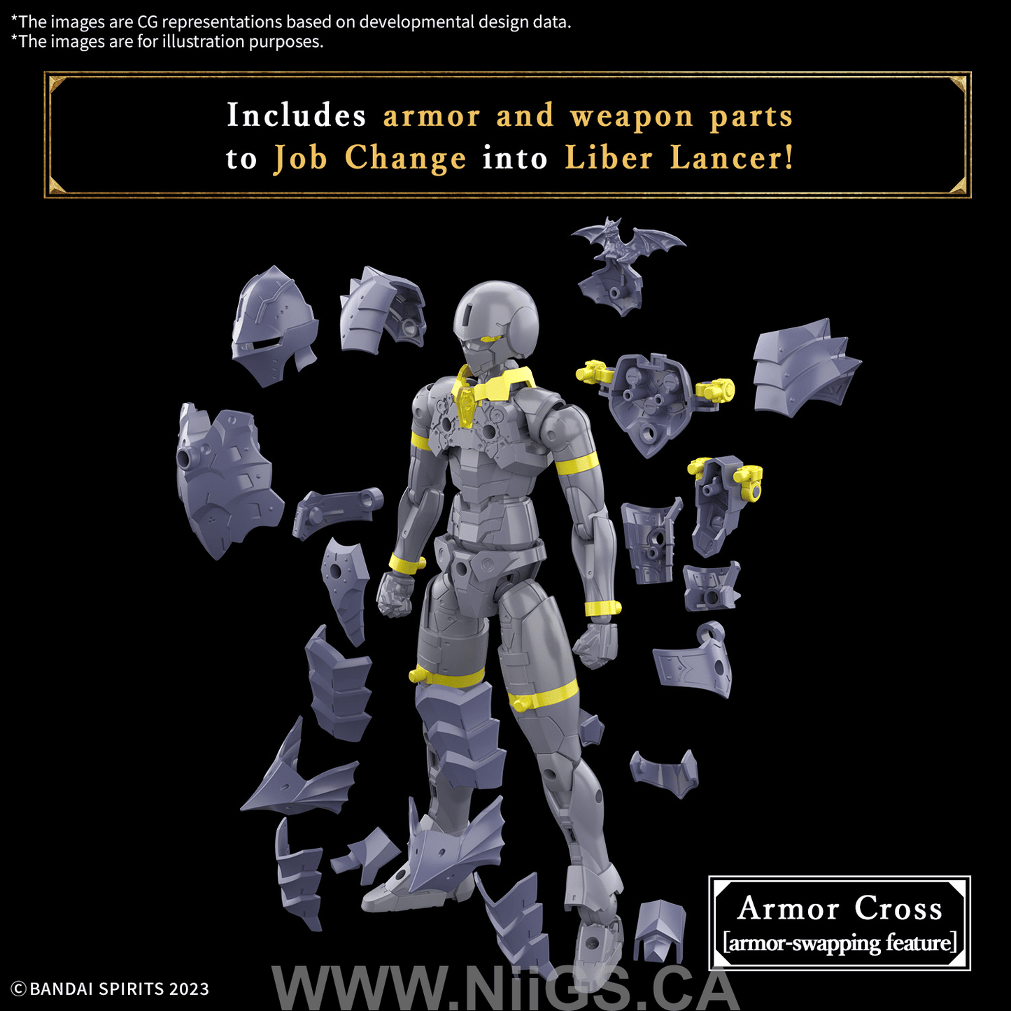 BANDAI HOBBY 30MF LIBER LANCER