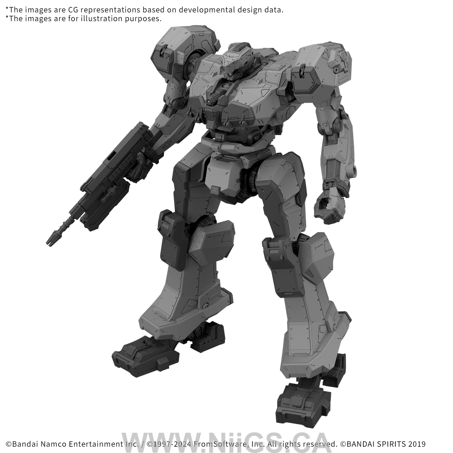 BANDAI HOBBY 30MM ARMORED CORE Ⅵ FIRES OF RUBICON BALAM INDUSTRIES BD-011 MELANDER