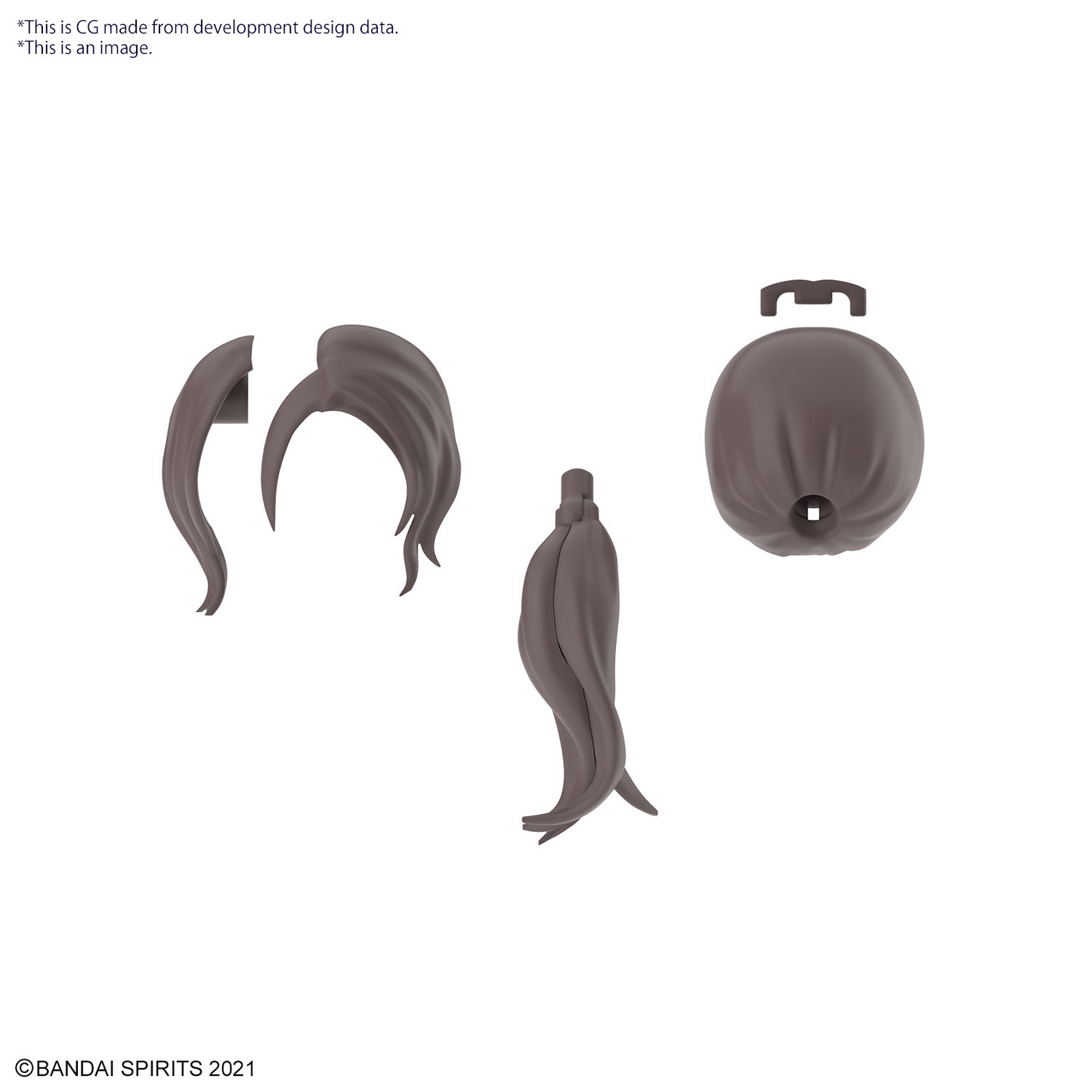 BANDAI 30MS OPTION HAIR STYLE PARTS Vol.9 ALL 4 TYPES