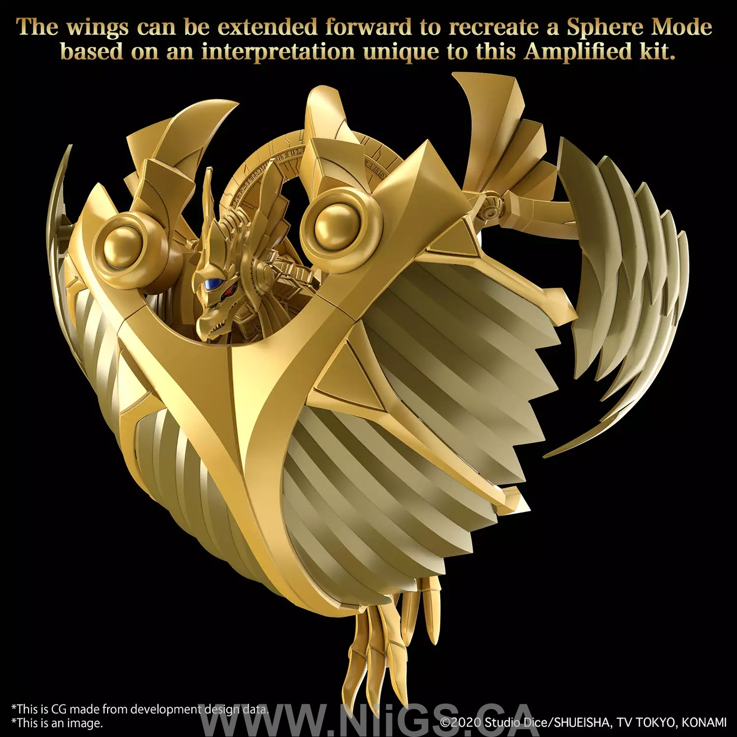 BANDAI Hobby Figure-rise Standard Amplified -EGYPTIAN GOD- THE WINGED DRAGON OF RA