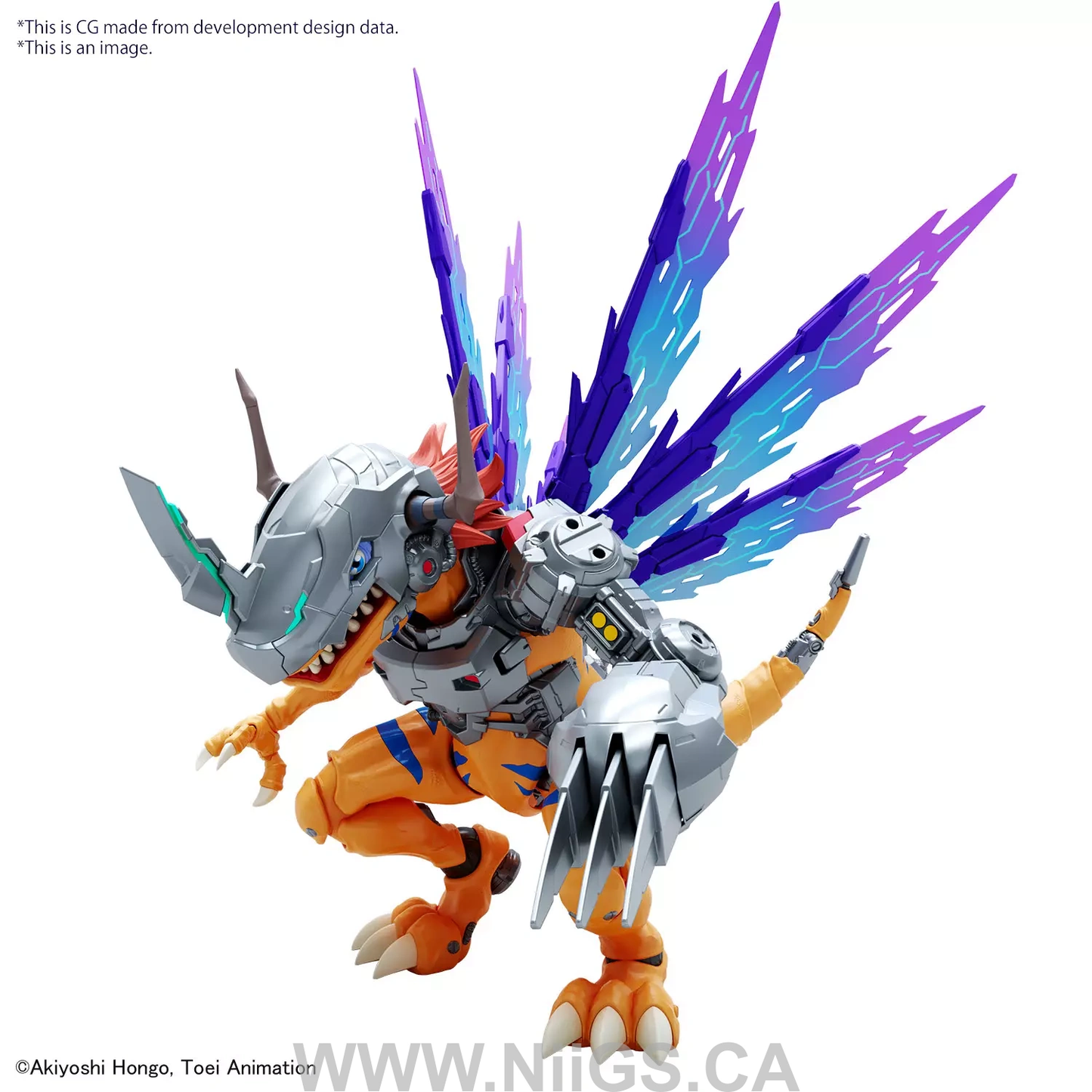 BANDAI Figure-rise Standard Amplified METALGREYMON (VACCINE)
