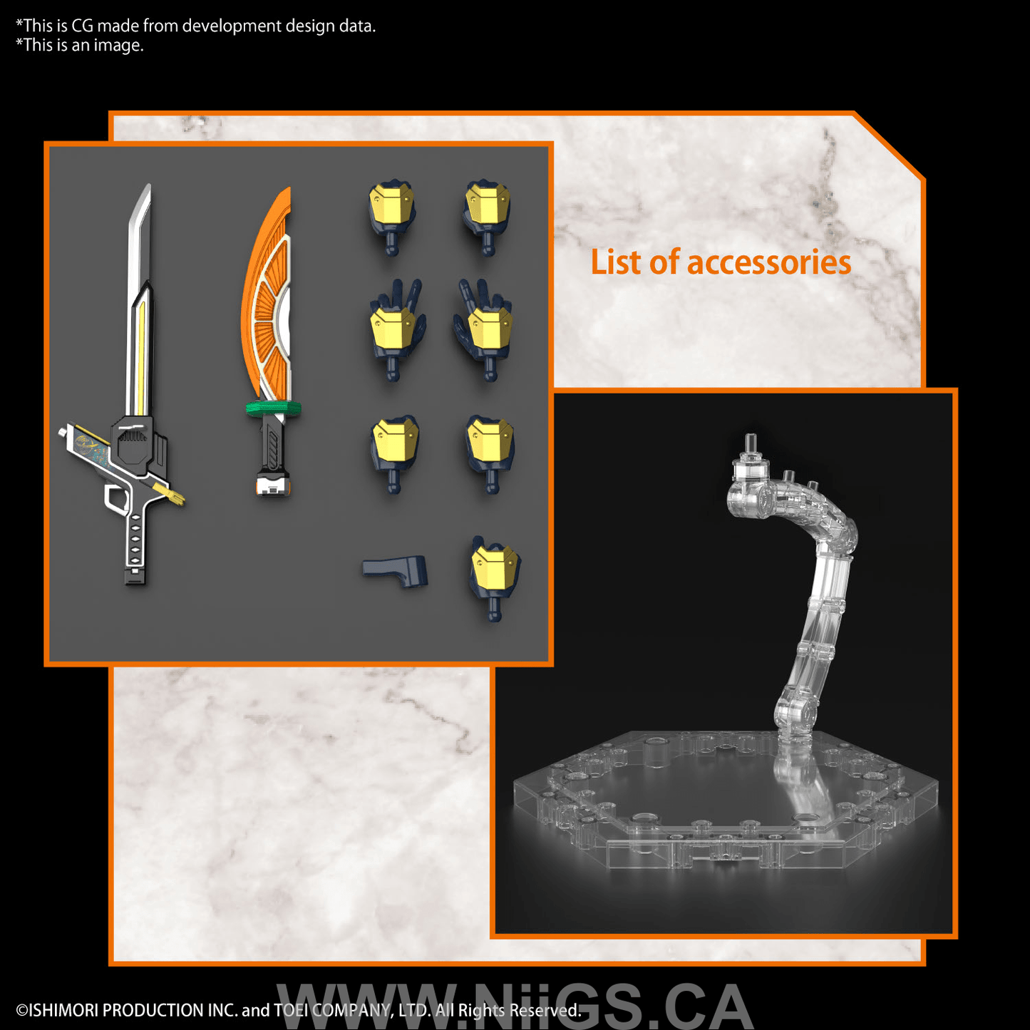 Figure-rise Standard KAMEN RIDER GAIM ORANGE ARMS