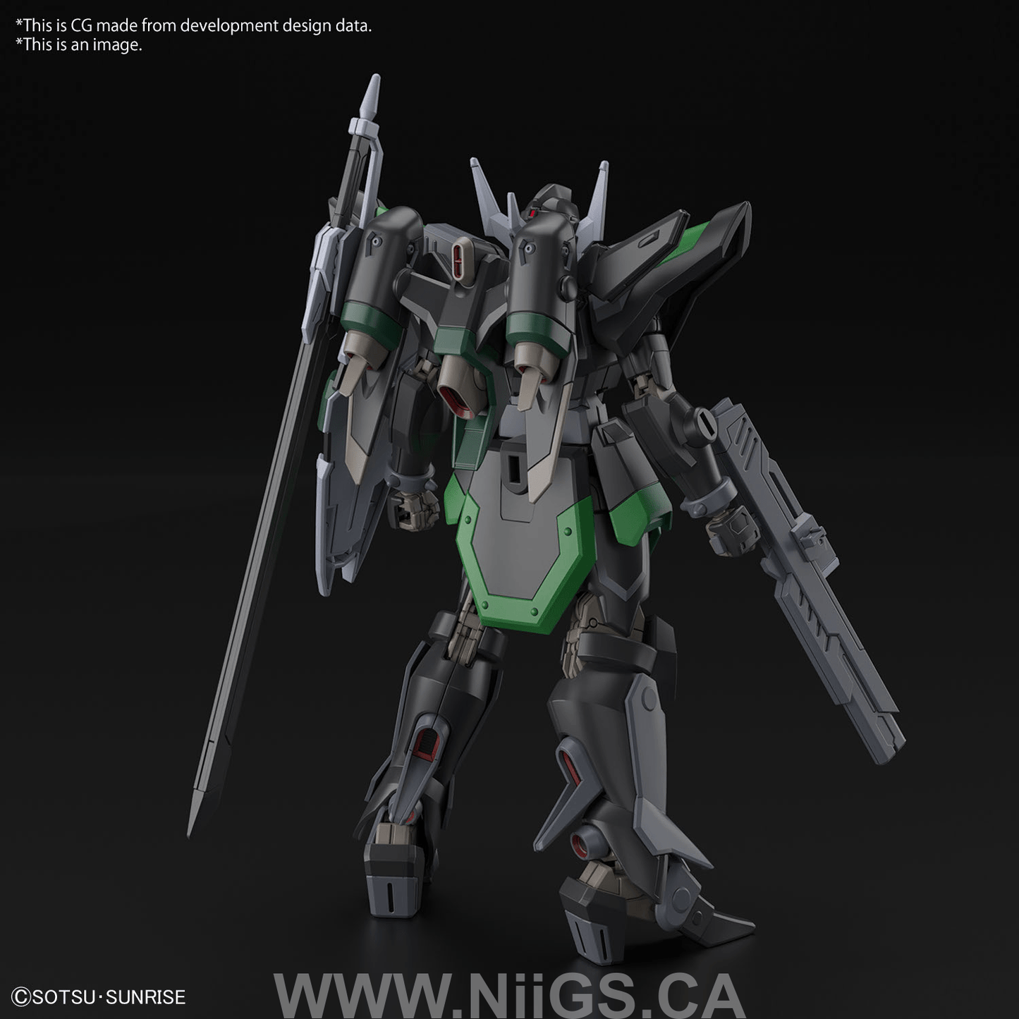 BANDAI Hobby HG 1/144 BLACK KNIGHT SQUAD Rud-ro.A (GRIFFIN ARBALEST CUSTOM)