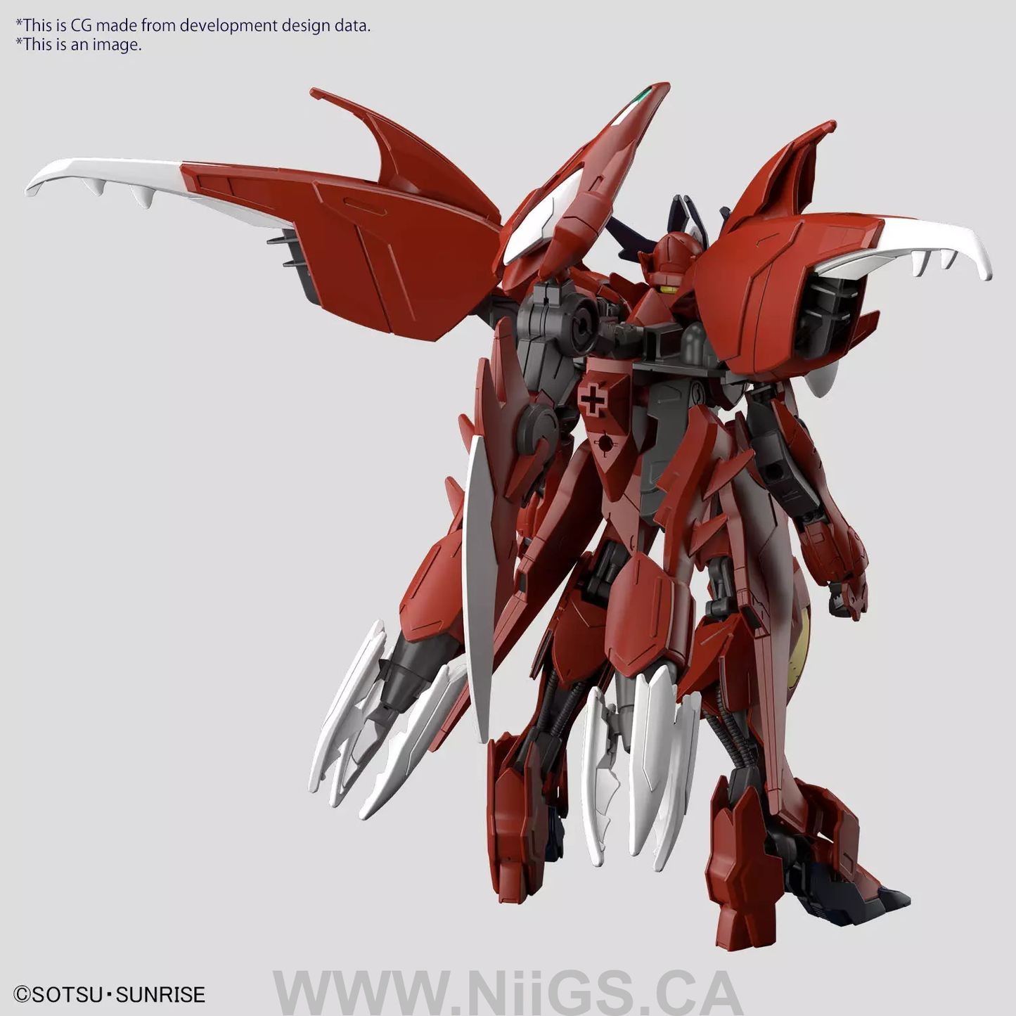 BANDAI Hobby HG 1/144 GUNDAM AMAZING BARBATOS LUPUS