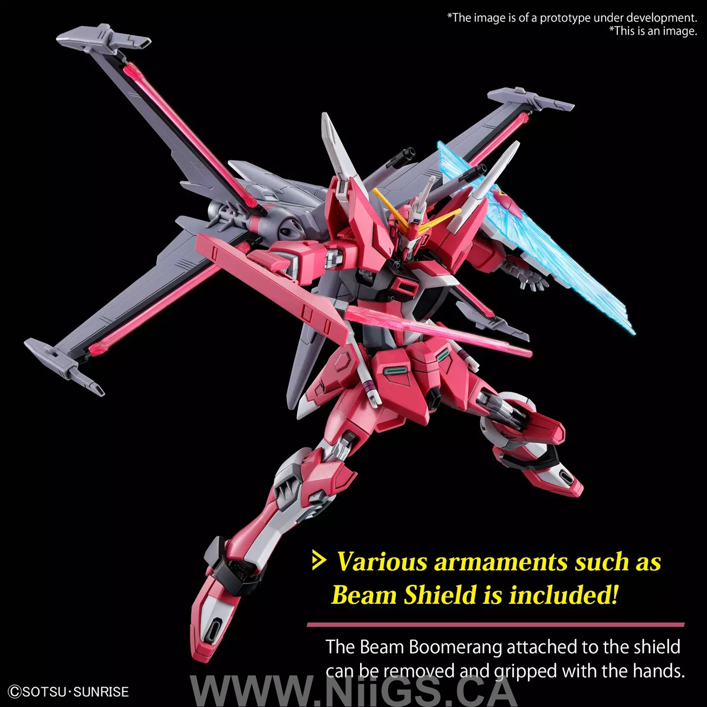 BANDAI Hobby HG 1/144 INFINITE JUSTICE GUNDAM TypeⅡ