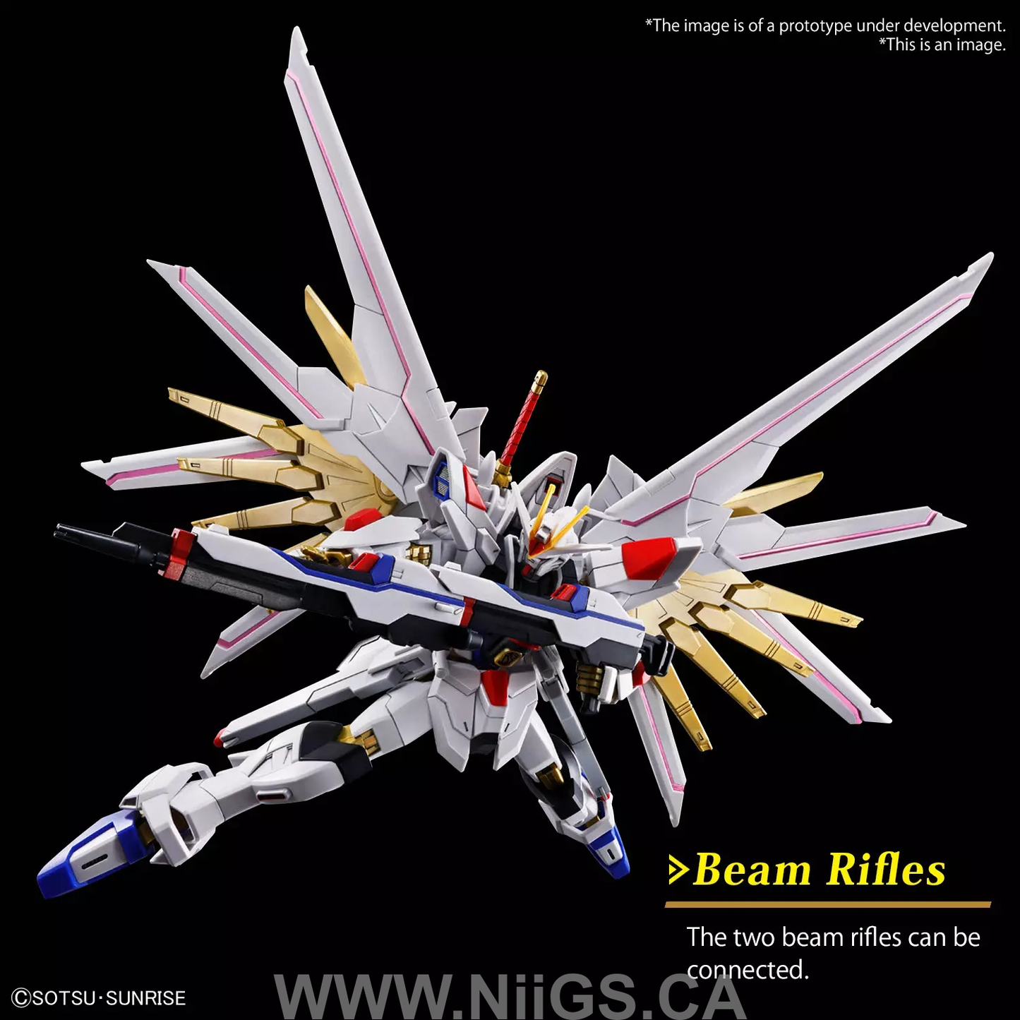 BANDAI HOBBY HG 1/144 MIGHTY STRIKE FREEDOM GUNDAM