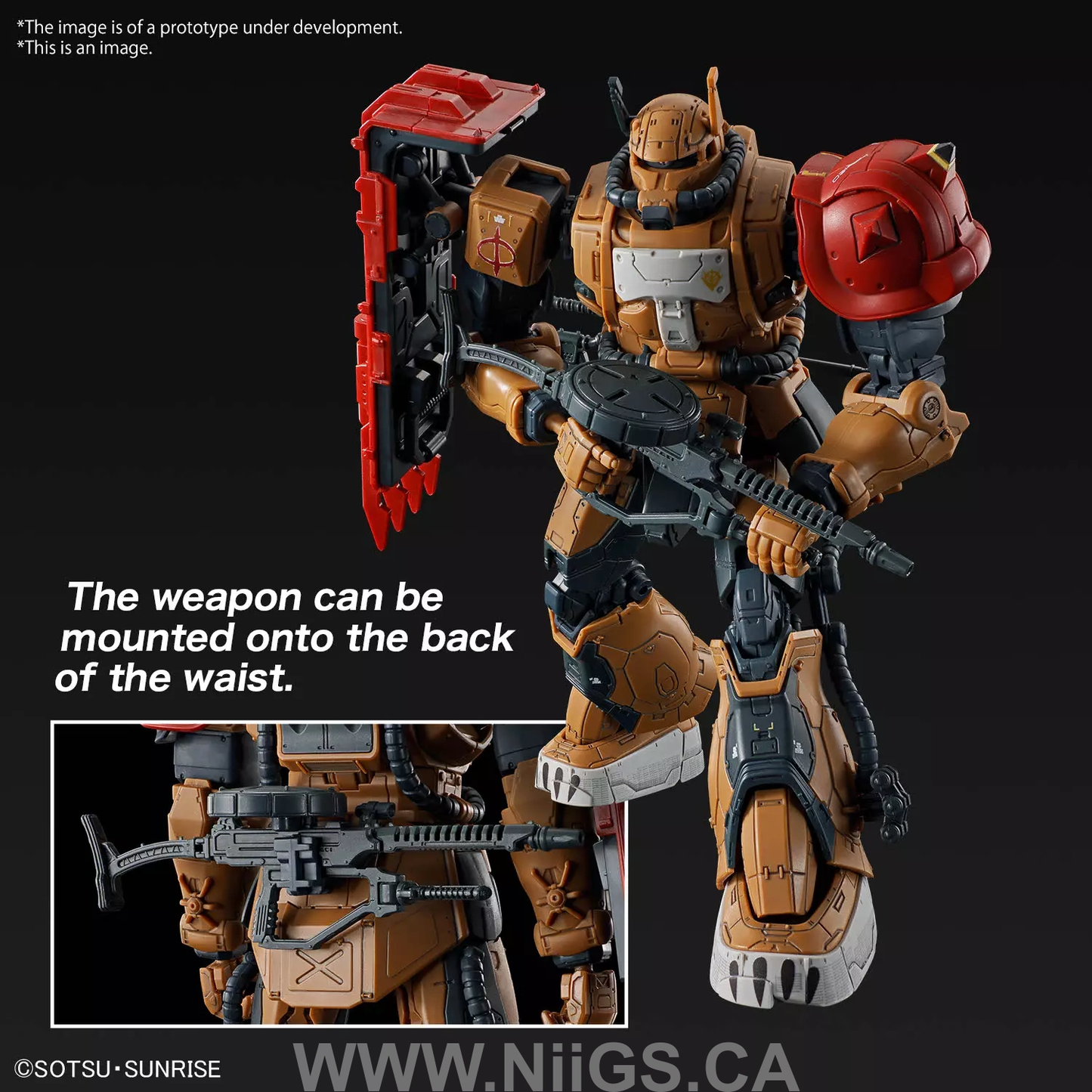 BANDAI Hobby HG 1/144 ZAKUⅡ F TYPE SOLARI (RFV)
