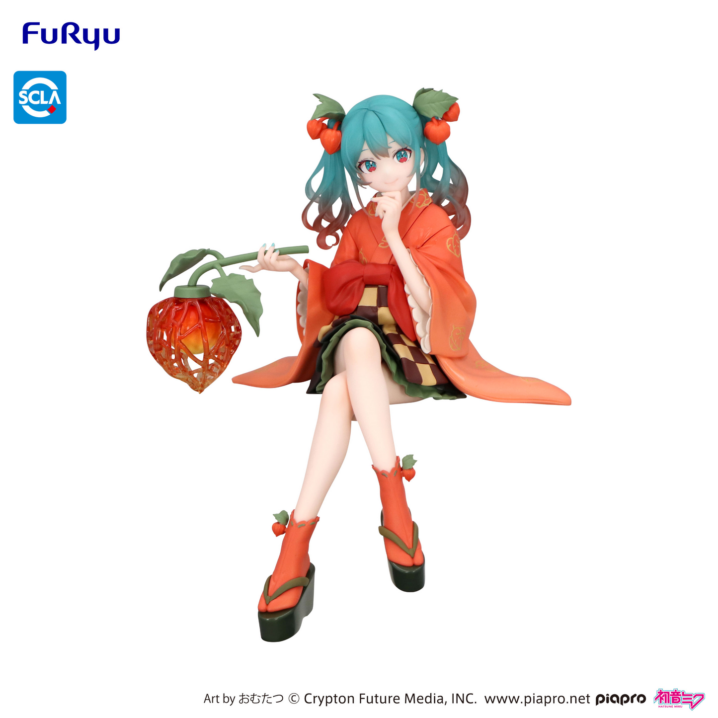 FuRyu Hatsune Miku Noodle Stopper Figure -Flower Fairy Winter Cherry-