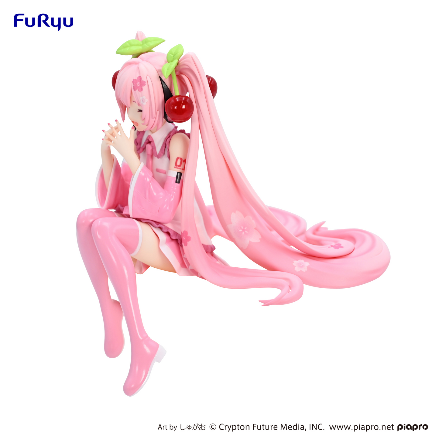 GSC x FURYU Corporation Hatsune Miku Noodle Stopper Figure -Sakura Miku 2023 Smile ver.-