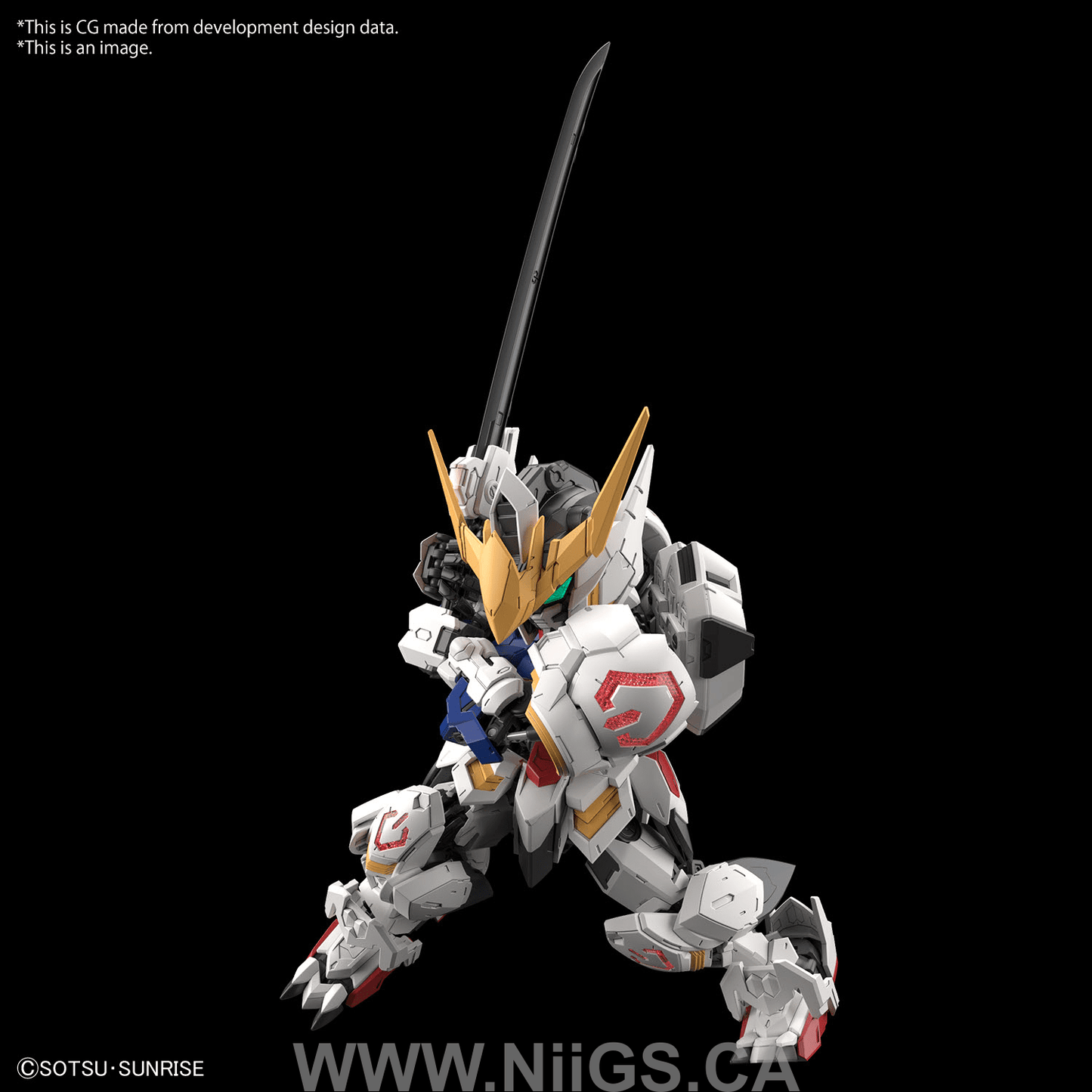 BANDAI MGSD GUNDAM BARBATOS