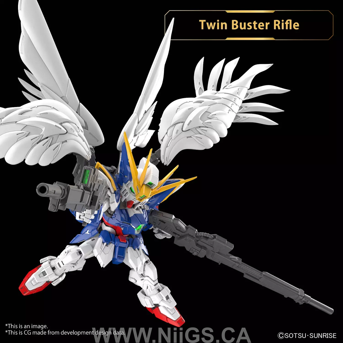 BANDAI Hobby MGSD WING GUNDAM ZERO EW