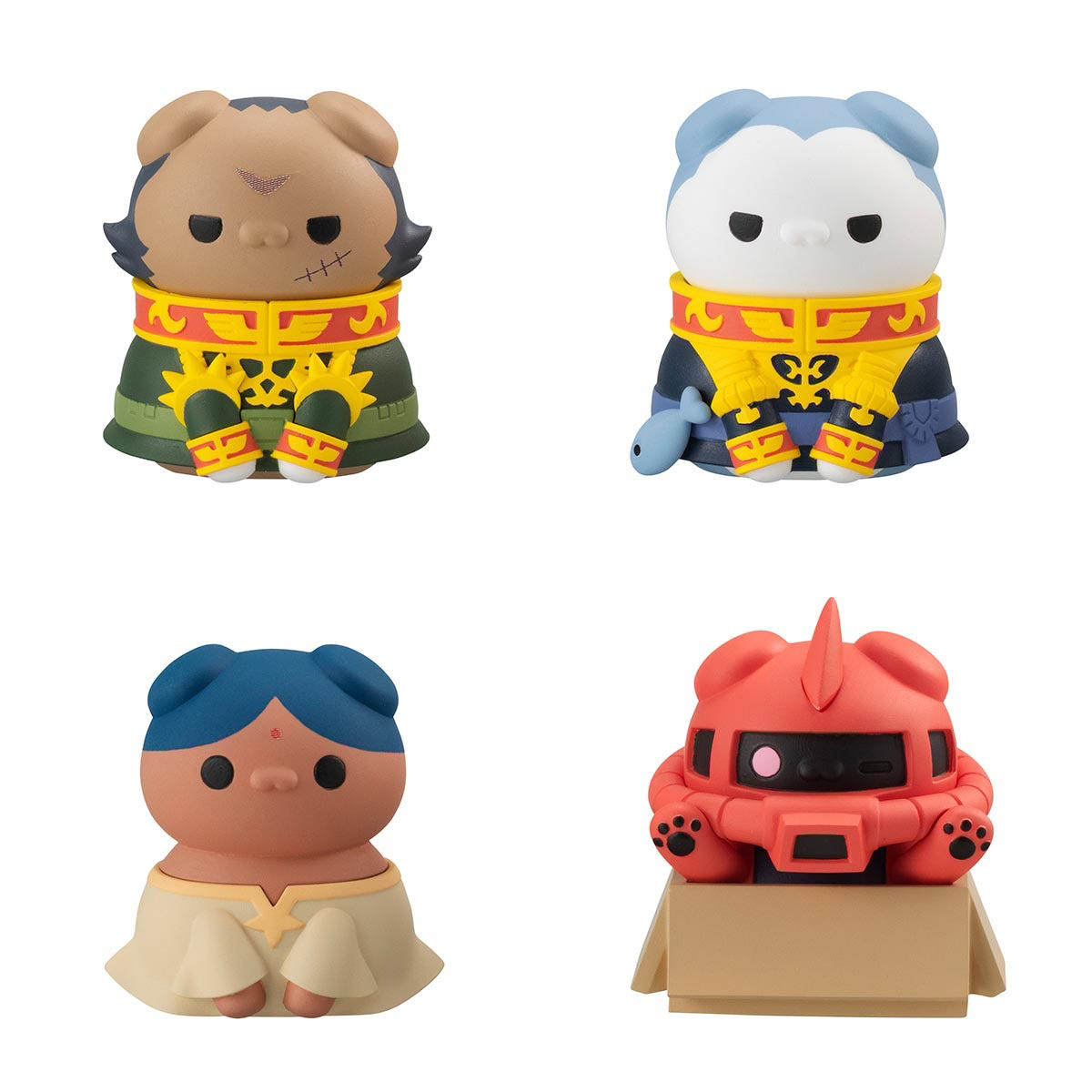 MegaHouse NYANDAM We are the PRINCIPALITY OF ZEON! (full set)