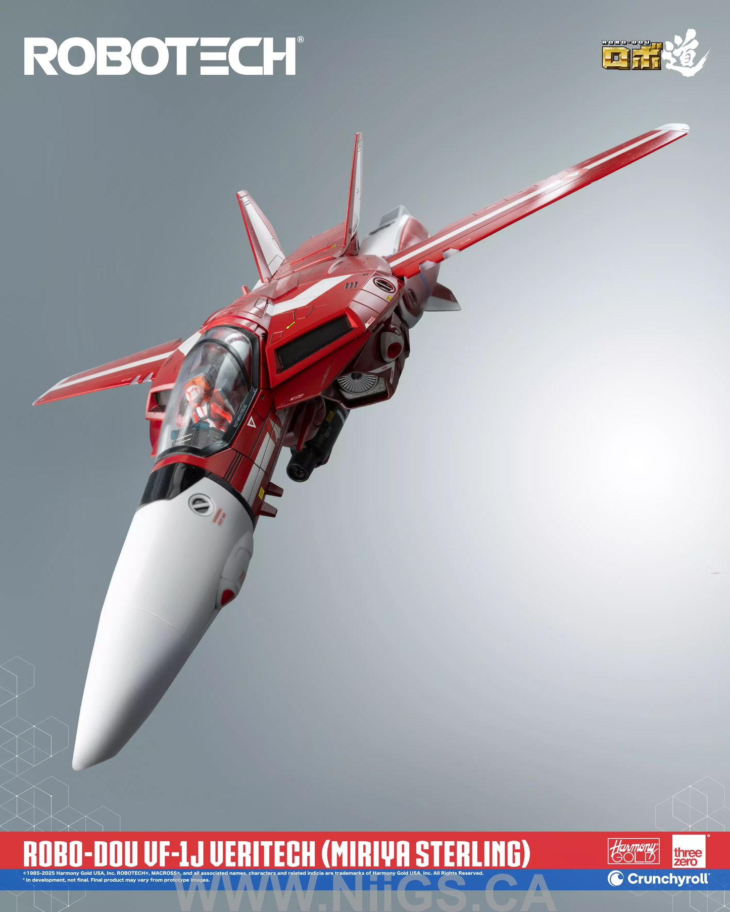 threezero ROBO-DOU ROBOTECH VF-1J Veritech (Miriya Sterling)