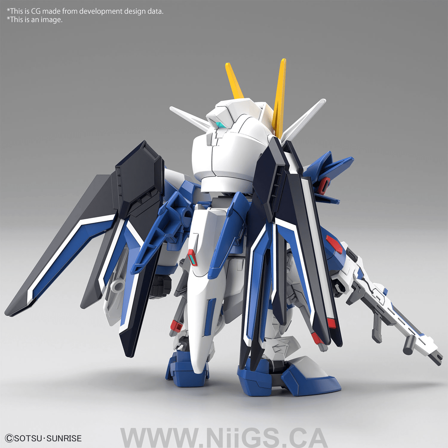 BANDAI SD GUNDAM EX-STANDARD RISING FREEDOM GUNDAM