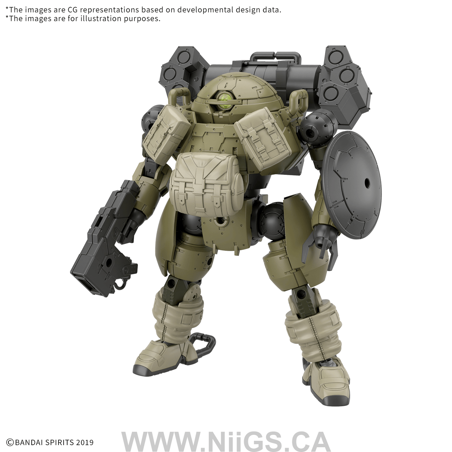 BANDAI HOBBY 30MM 1/144 bEXM-6 ROUNDNOVA Ⅰ