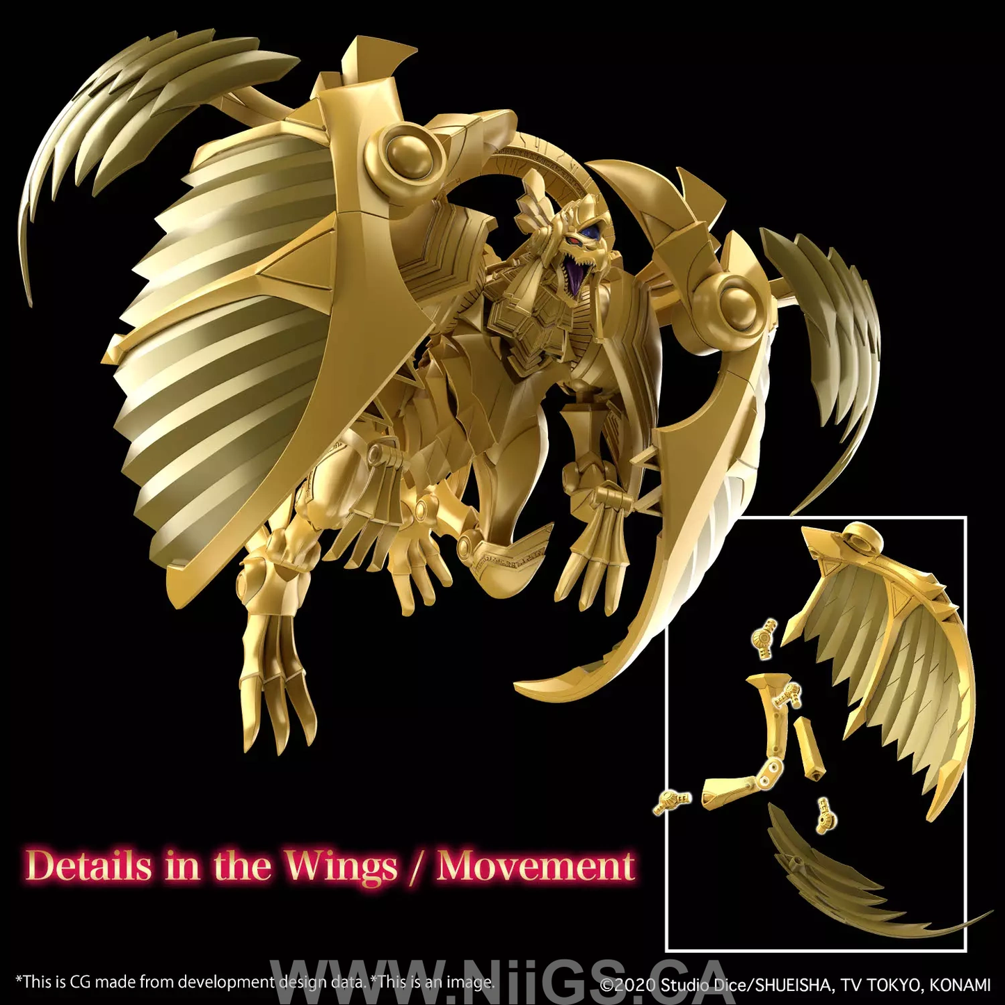 BANDAI Hobby Figure-rise Standard Amplified -EGYPTIAN GOD- THE WINGED DRAGON OF RA