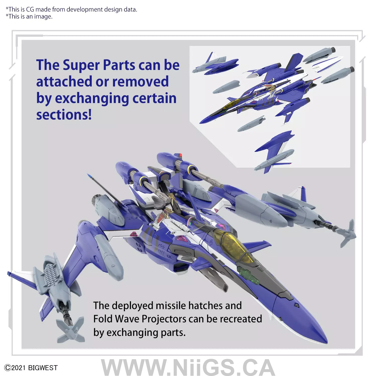 BANDAI HG 1/100 YF-29 DURANDAL VALKYRIE (MAXIMILIAN JENIUS USE) FULL SET PACK