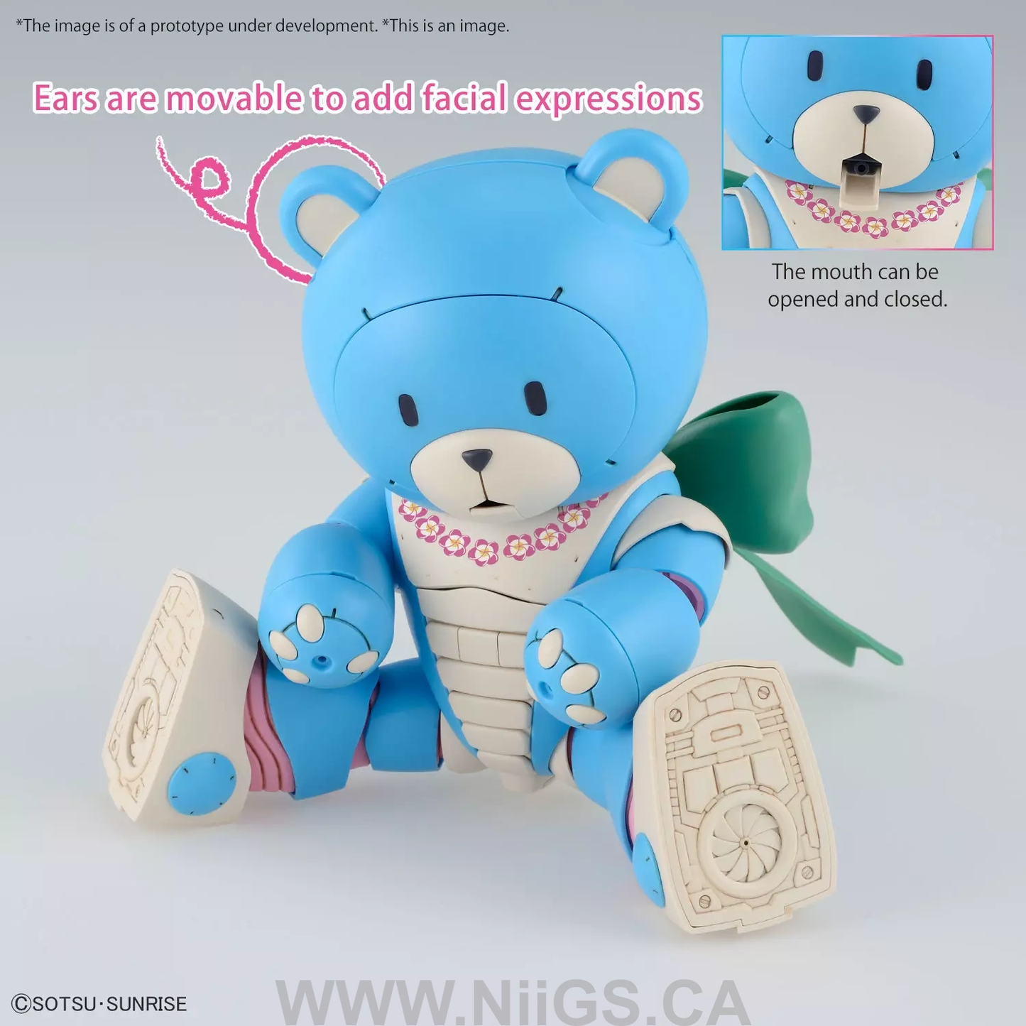 BANDAI HG 1/144 BEARGGUY OHANA & ALOHARO SET