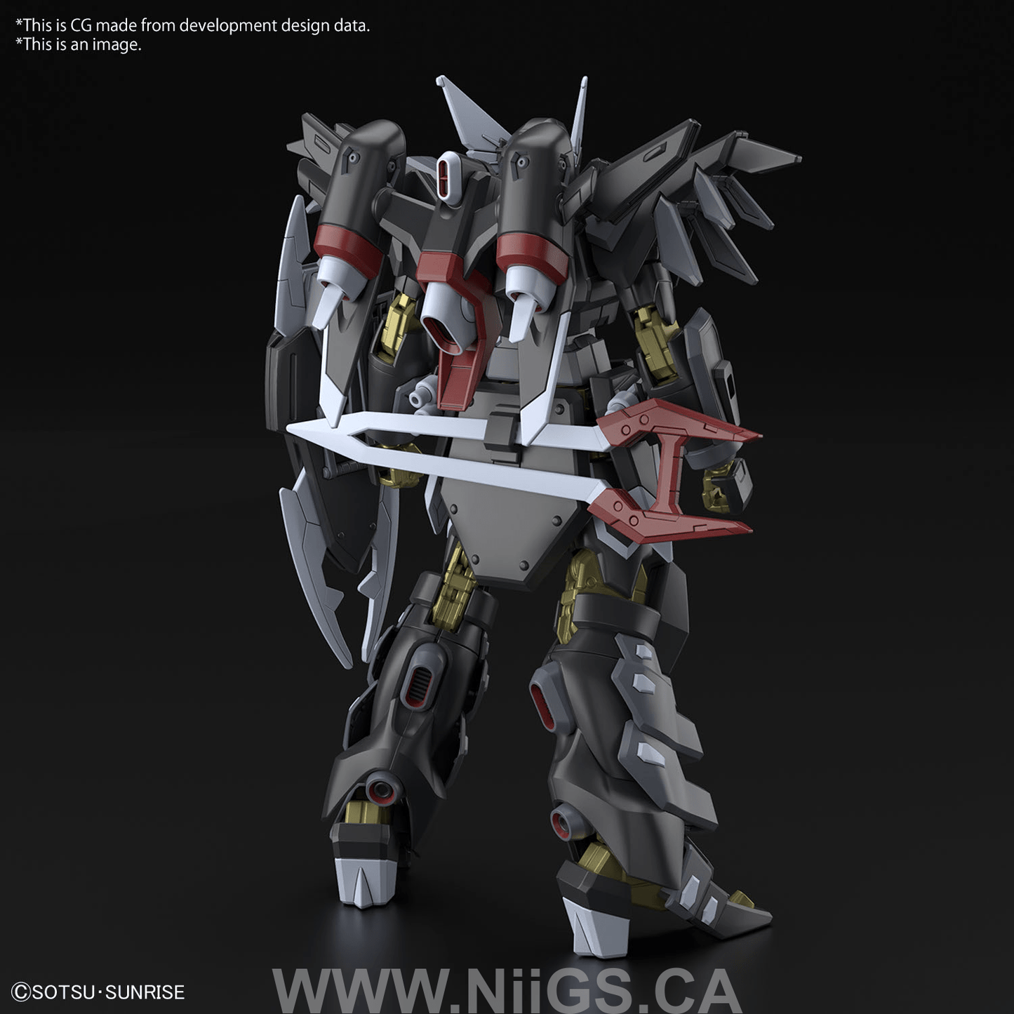 BANDAI HG 1/144 BLACK KNIGHT SQUAD Shi-ve.A