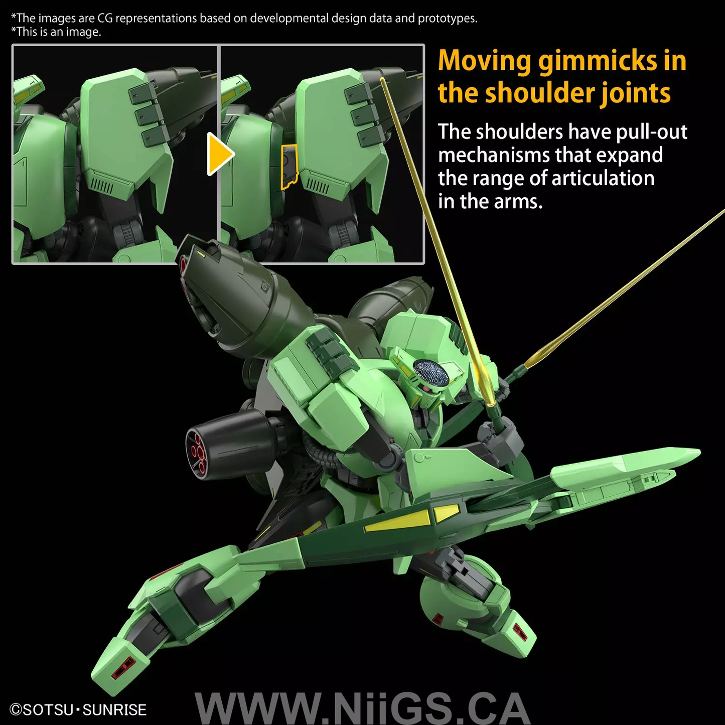 BANDAI Hobby HG 1/144 BOLINOAK-SAMMAHN