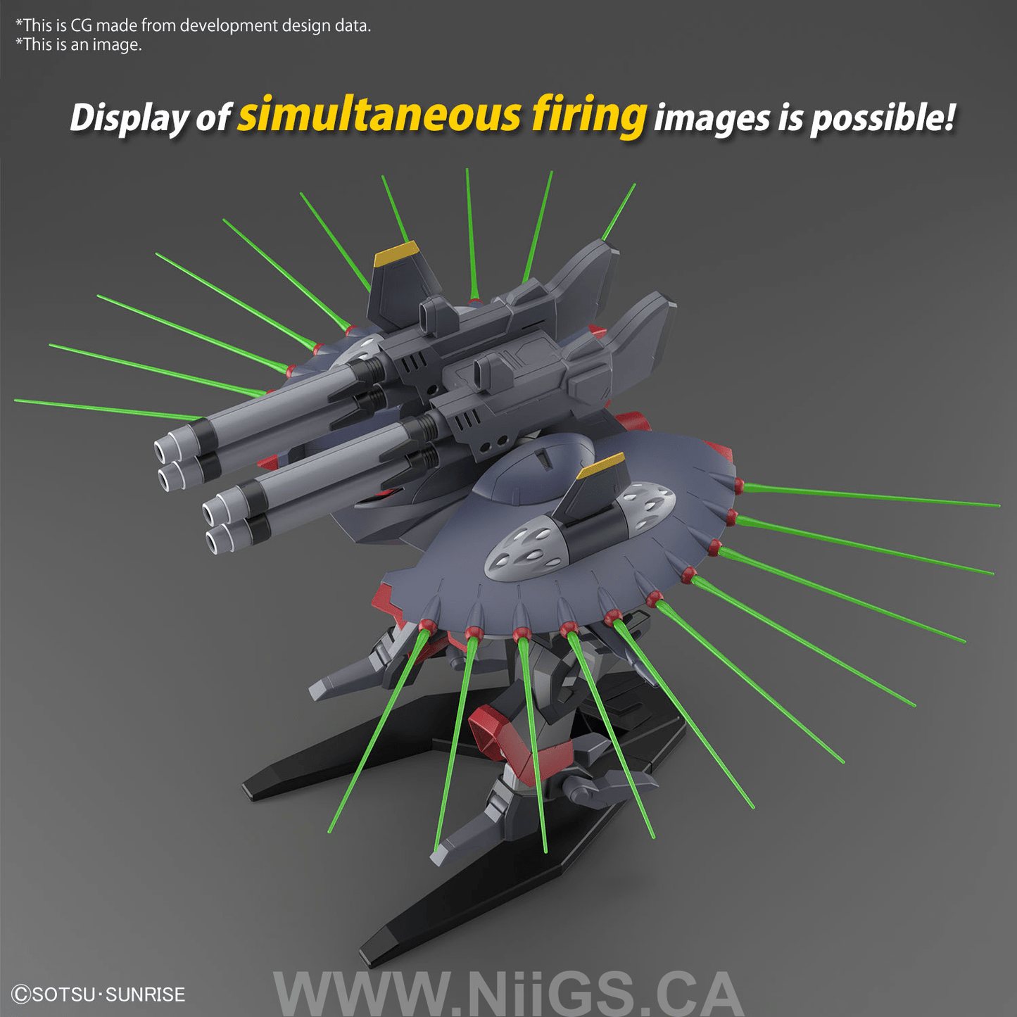 BANDAI Hobby HG 1/144 DESTROY GUNDAM