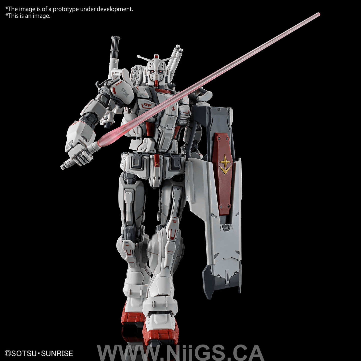 BANDAI Hobby HG 1/144 GUNDAM EX (RFV)