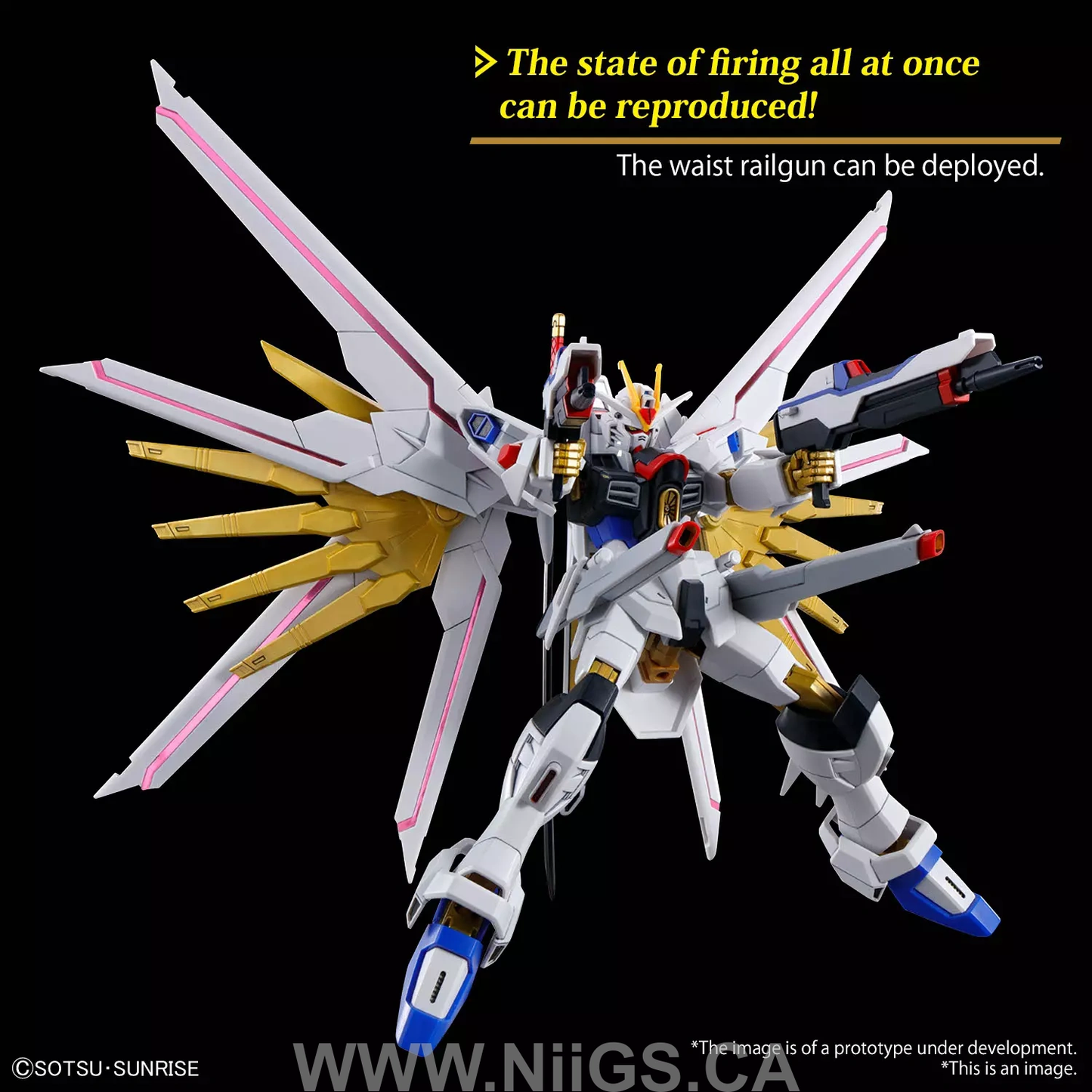 BANDAI HOBBY HG 1/144 MIGHTY STRIKE FREEDOM GUNDAM