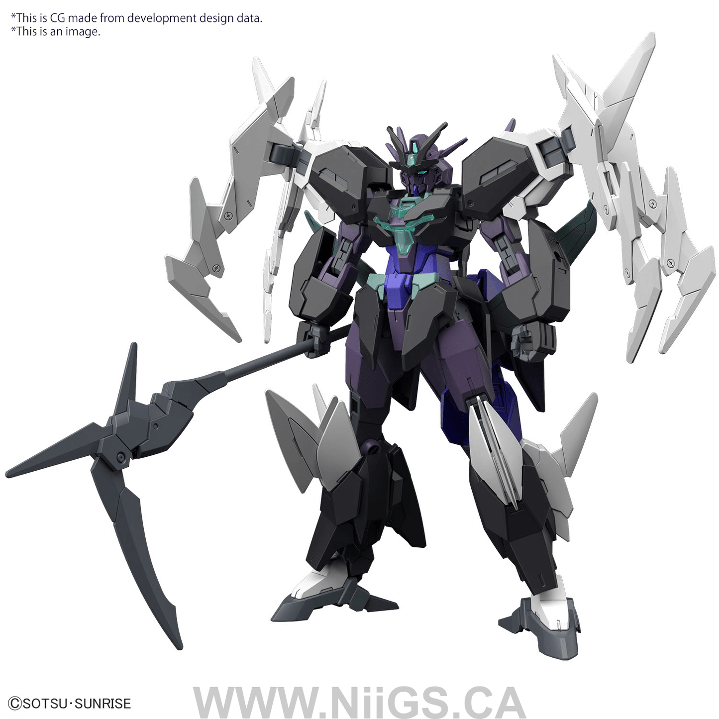 BANDAI HG 1/144 PLUTINE GUNDAM