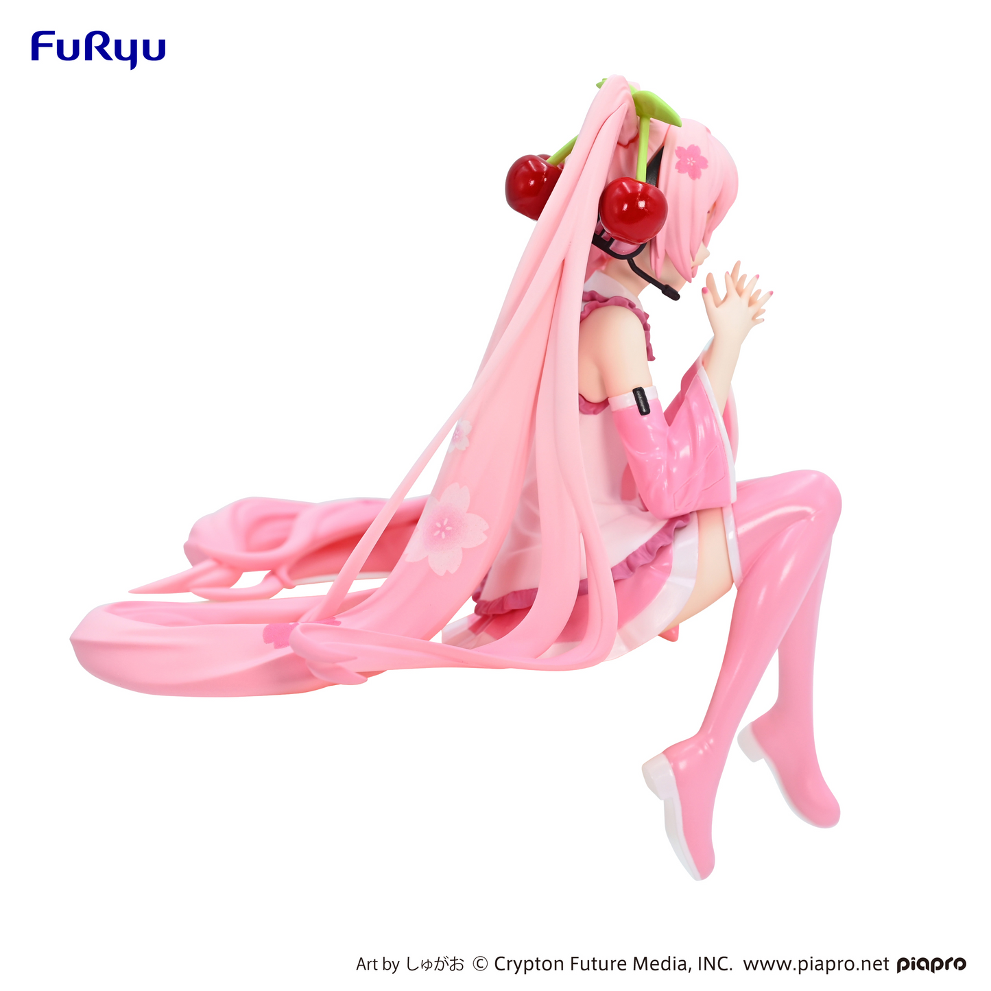 GSC x FURYU Corporation Hatsune Miku Noodle Stopper Figure -Sakura Miku 2023 Smile ver.-