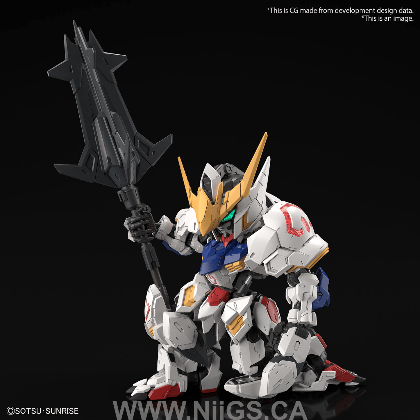 BANDAI MGSD GUNDAM BARBATOS