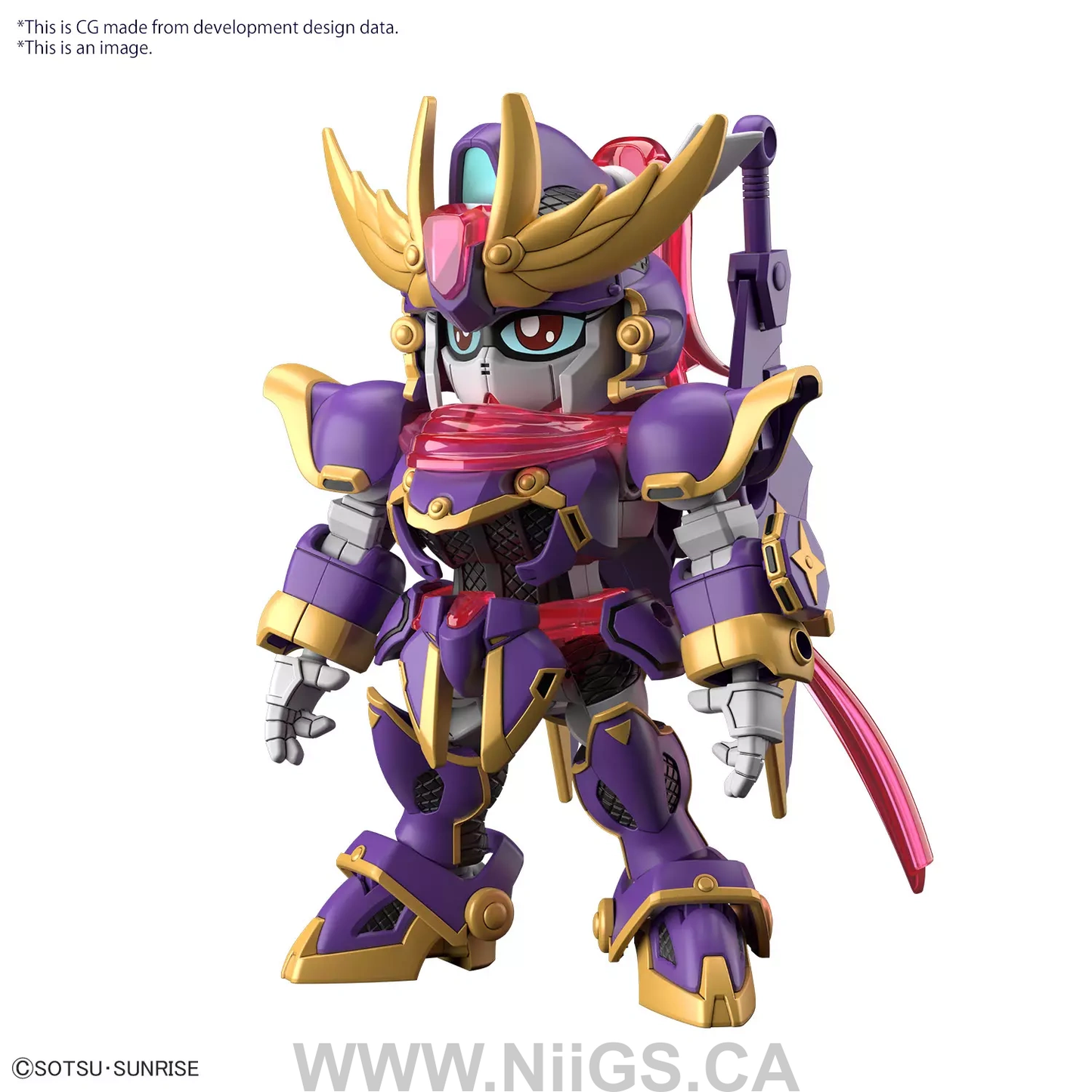 BANDAI SD GUNDAM CROSS SILHOUETTE F-KUNOICHI KAI