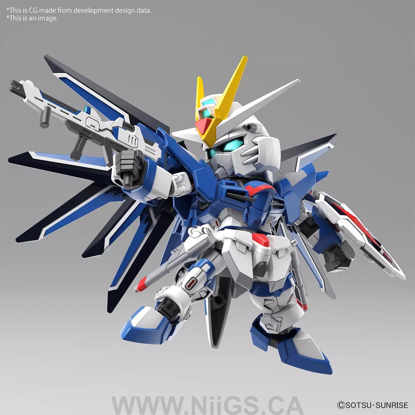 BANDAI SD GUNDAM EX-STANDARD RISING FREEDOM GUNDAM