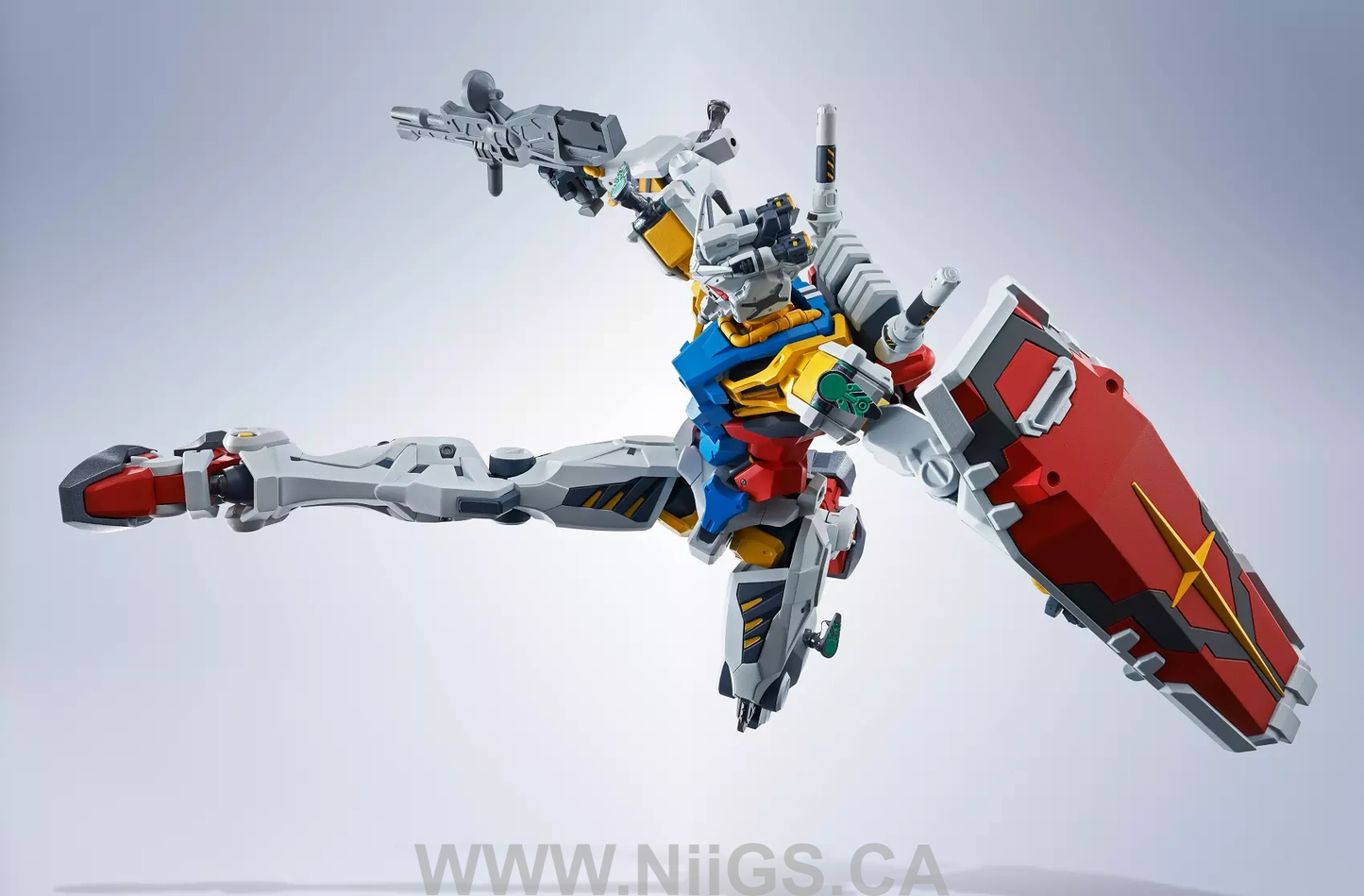 TAMASHII NATIONS WHITE GUNDAM "GUNDAM", TAMASHII NATIONS METAL ROBOT SPIRITS