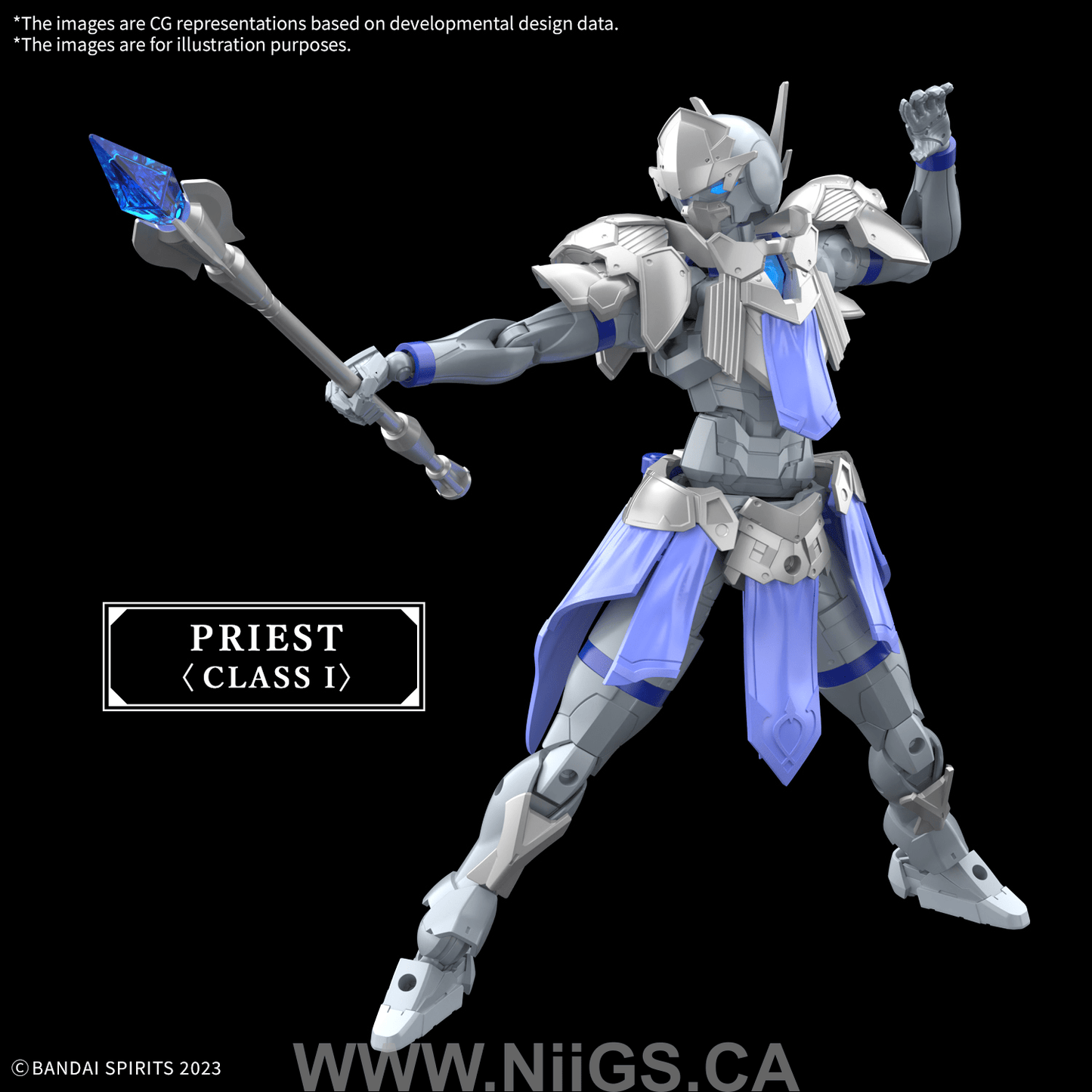 BANDAI Hobby 30MF CLASS UP ARMOR (LIBER BISHOP)