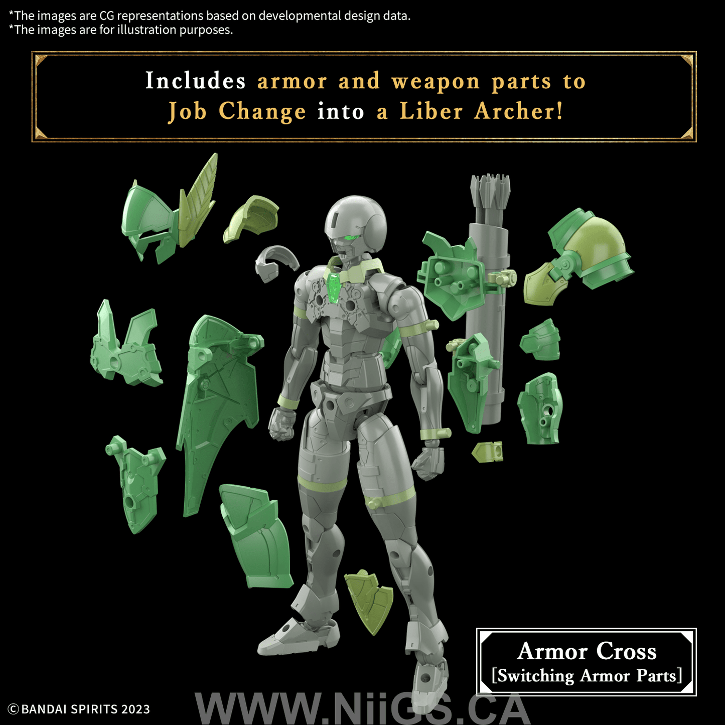 BANDAI HOBBY 30MF LIBER ARCHER