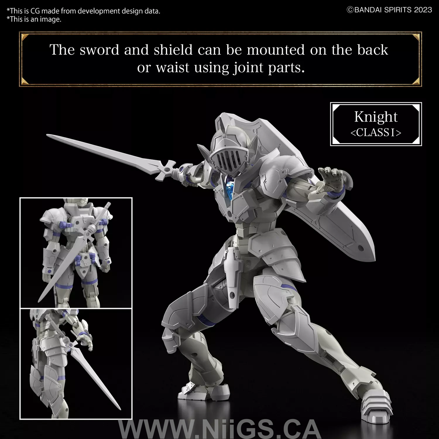 BANDAI Hobby 30MF LIBER KNIGHT