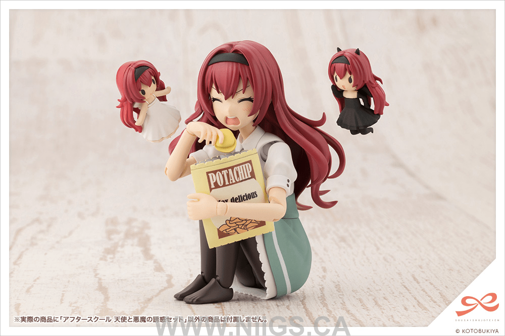 KOTOBUKIYA AFTER SCHOOL ANGEL & DEVIL'S TEMPTATION SET