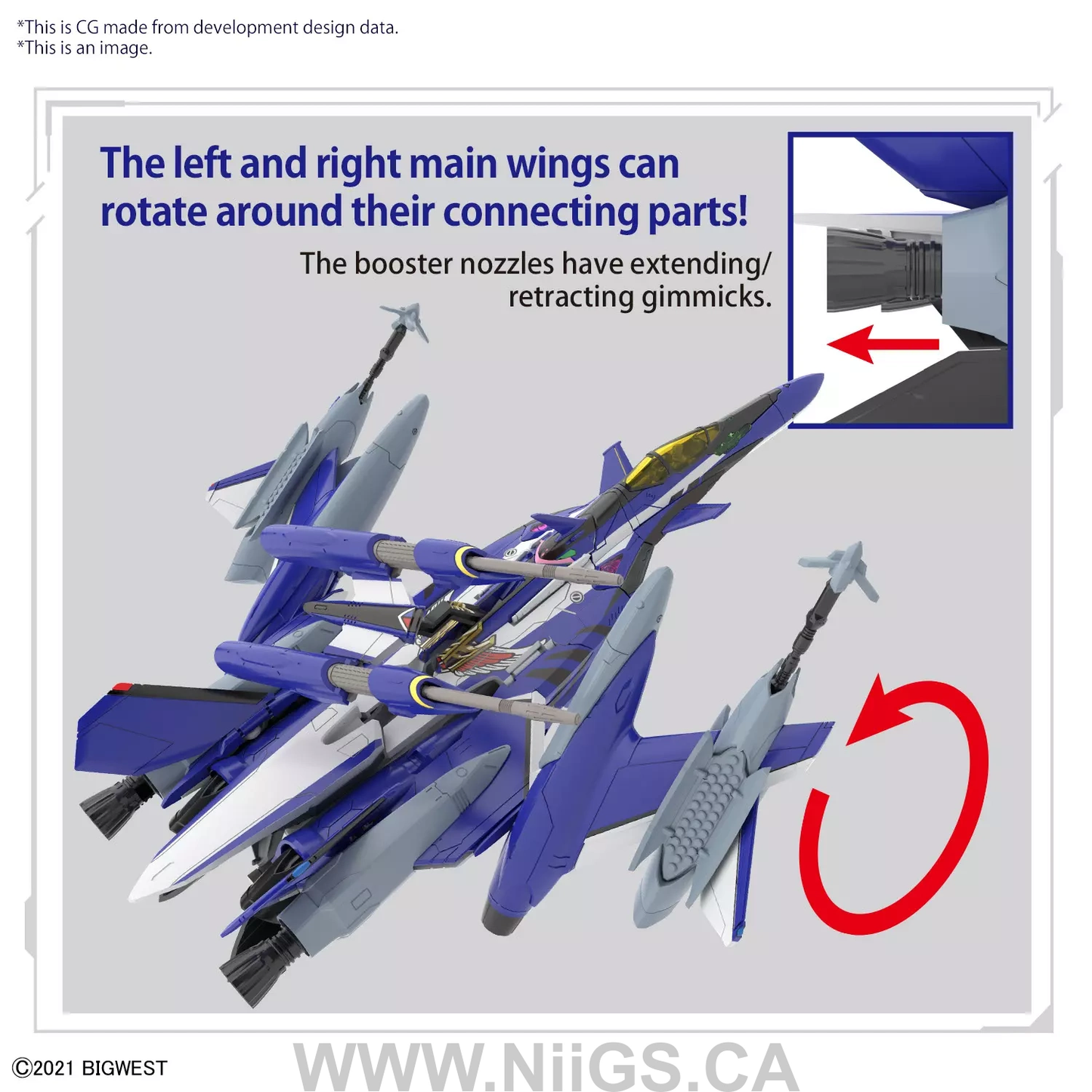 BANDAI HG 1/100 YF-29 DURANDAL VALKYRIE (MAXIMILIAN JENIUS USE) FULL SET PACK