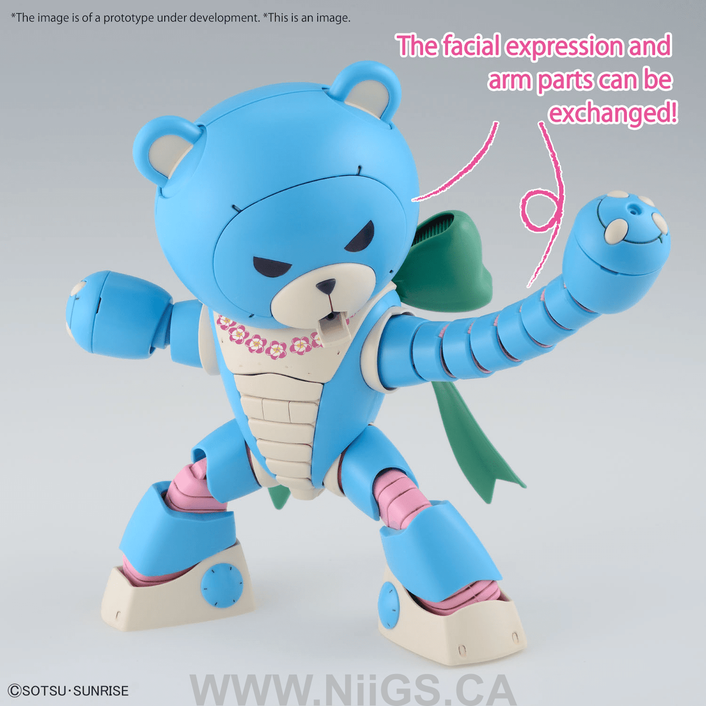 BANDAI HG 1/144 BEARGGUY OHANA & ALOHARO SET