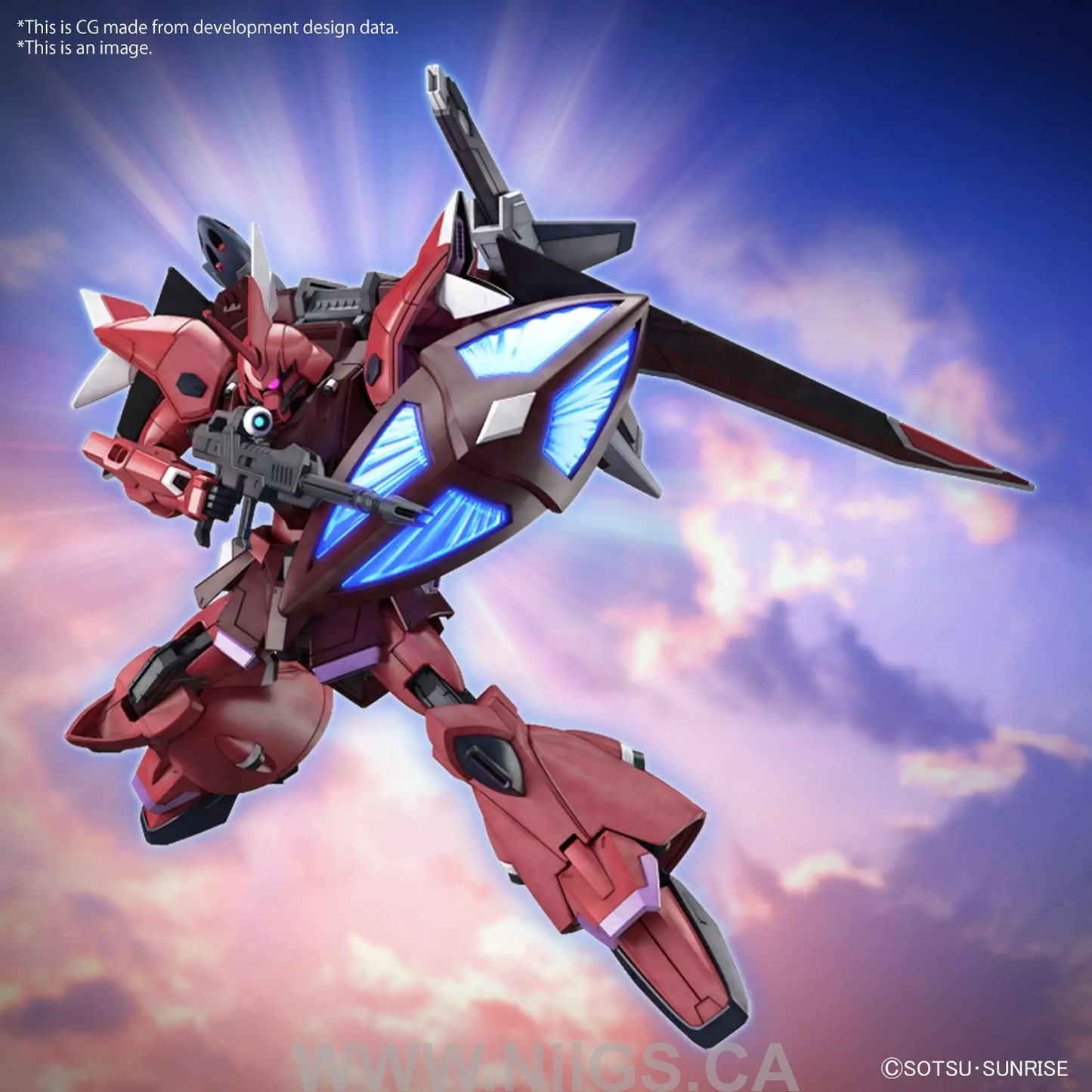 BANDAI Hobby HG 1/144 GELGOOG Menace (LUNAMARIA HAWKE CUSTOM)