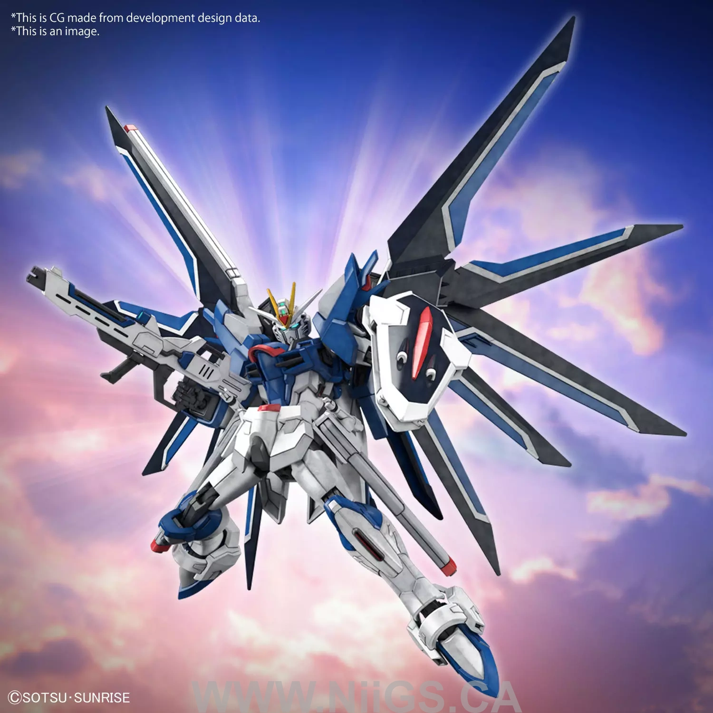 BANDAI Hobby HG 1/144 RISING FREEDOM GUNDAM