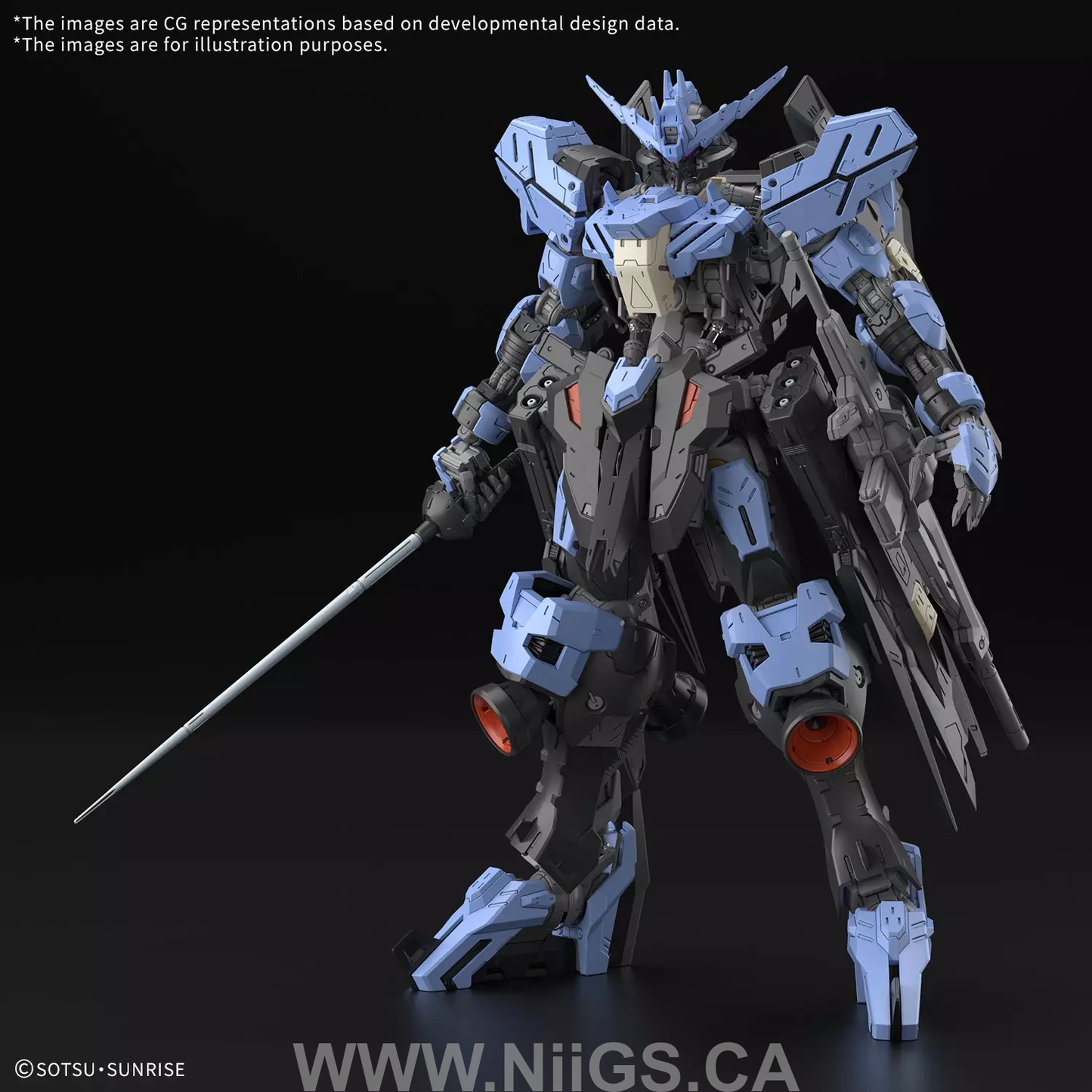 BANDAI HOBBY MG 1/100 GUNDAM VIDAR